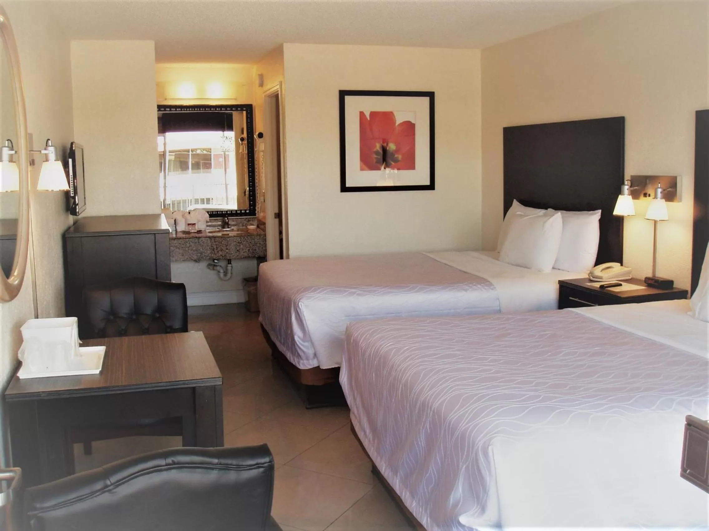 Photo of the whole room, Bed in Red Carpet Inn Airport Fort Lauderdale