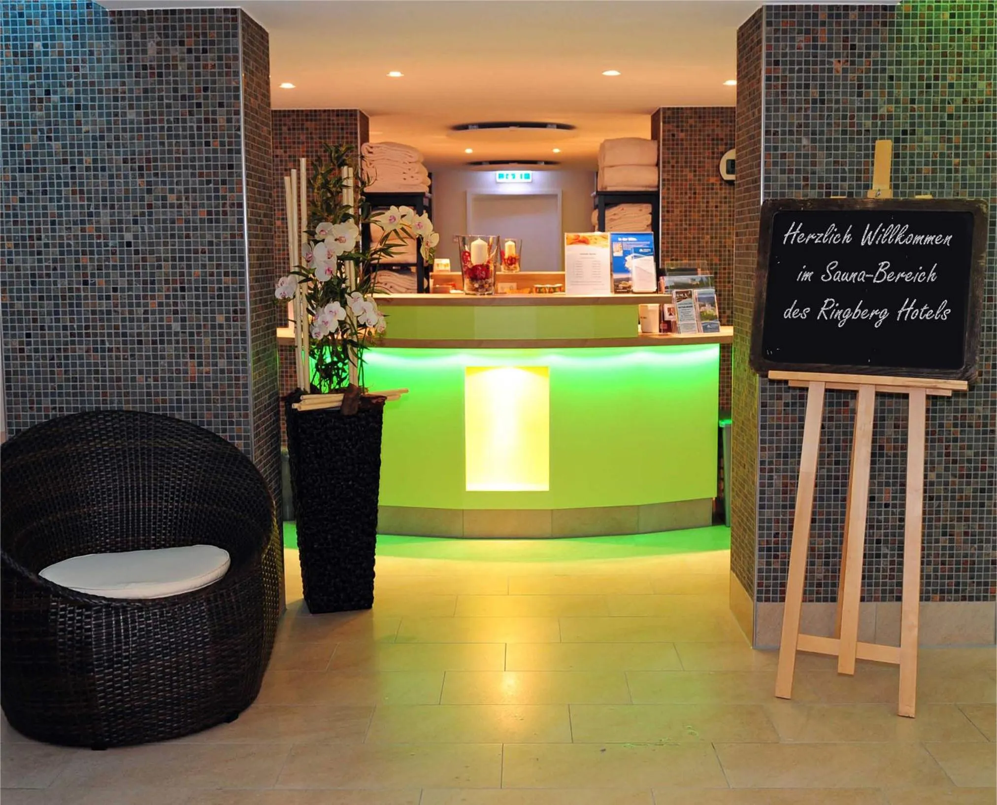 Sauna in Ringberg Hotel