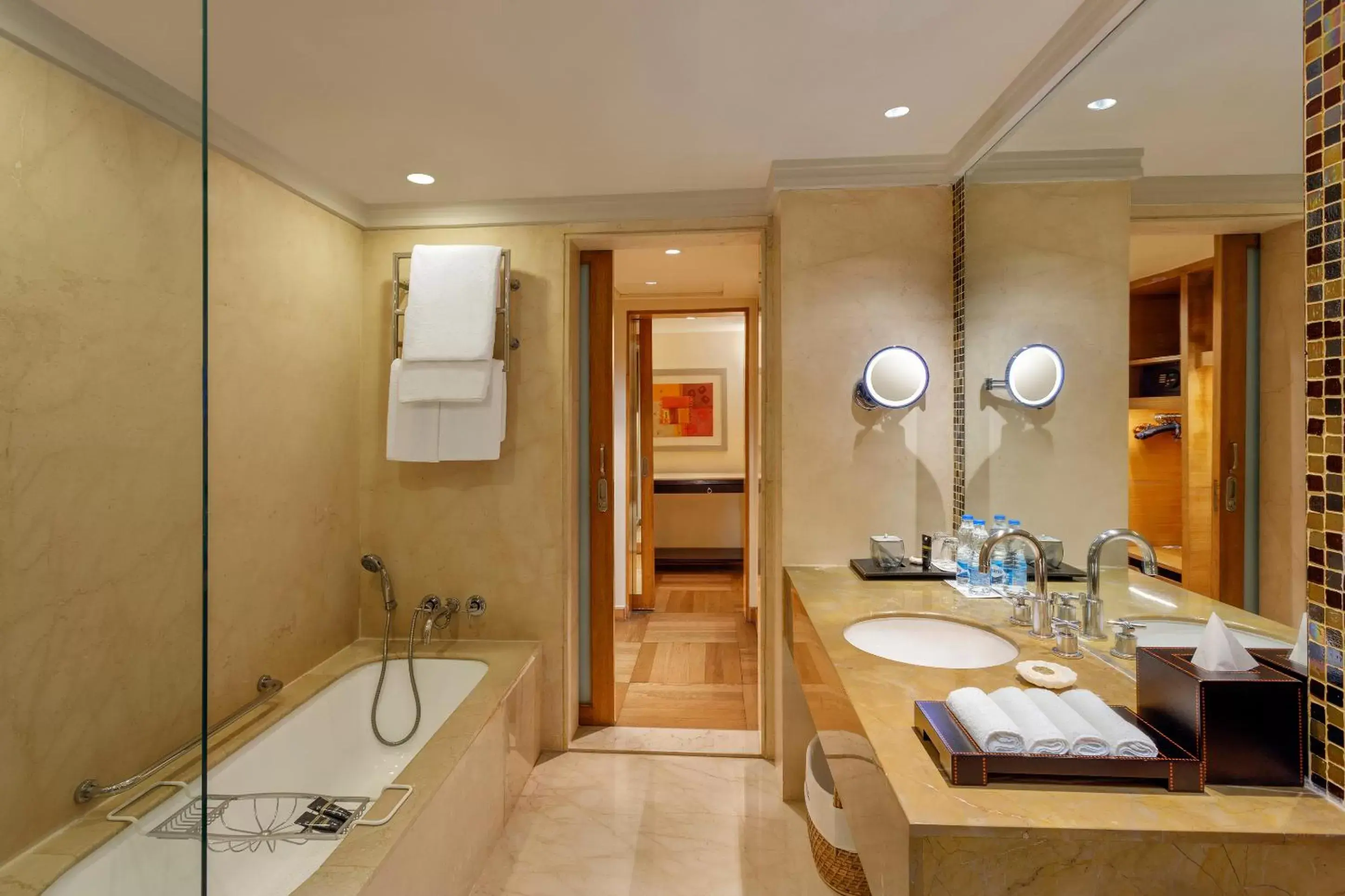 Bathroom in ITC Maurya, a Luxury Collection Hotel, New Delhi