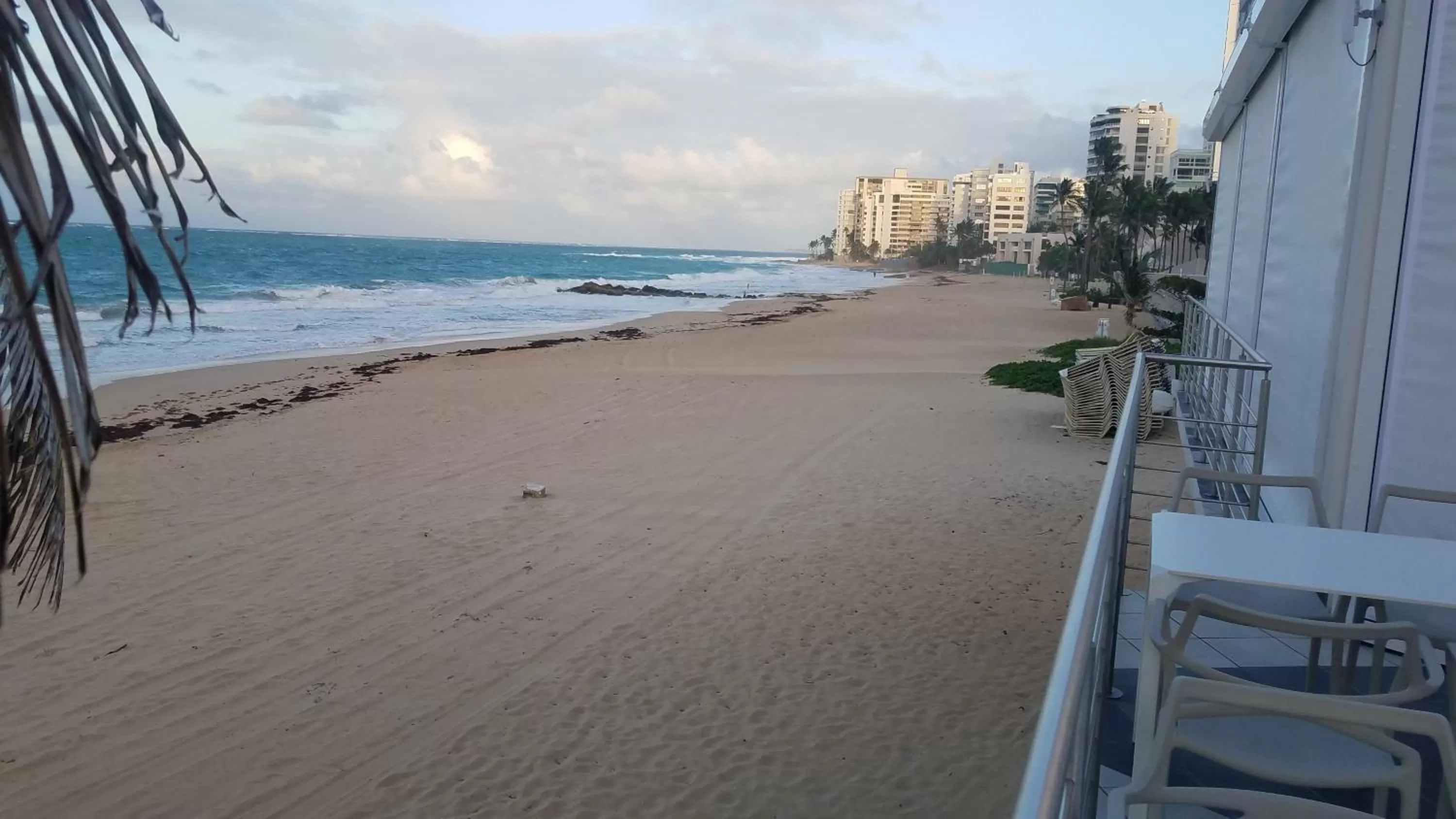 Beach in The Tryst Beachfront Hotel