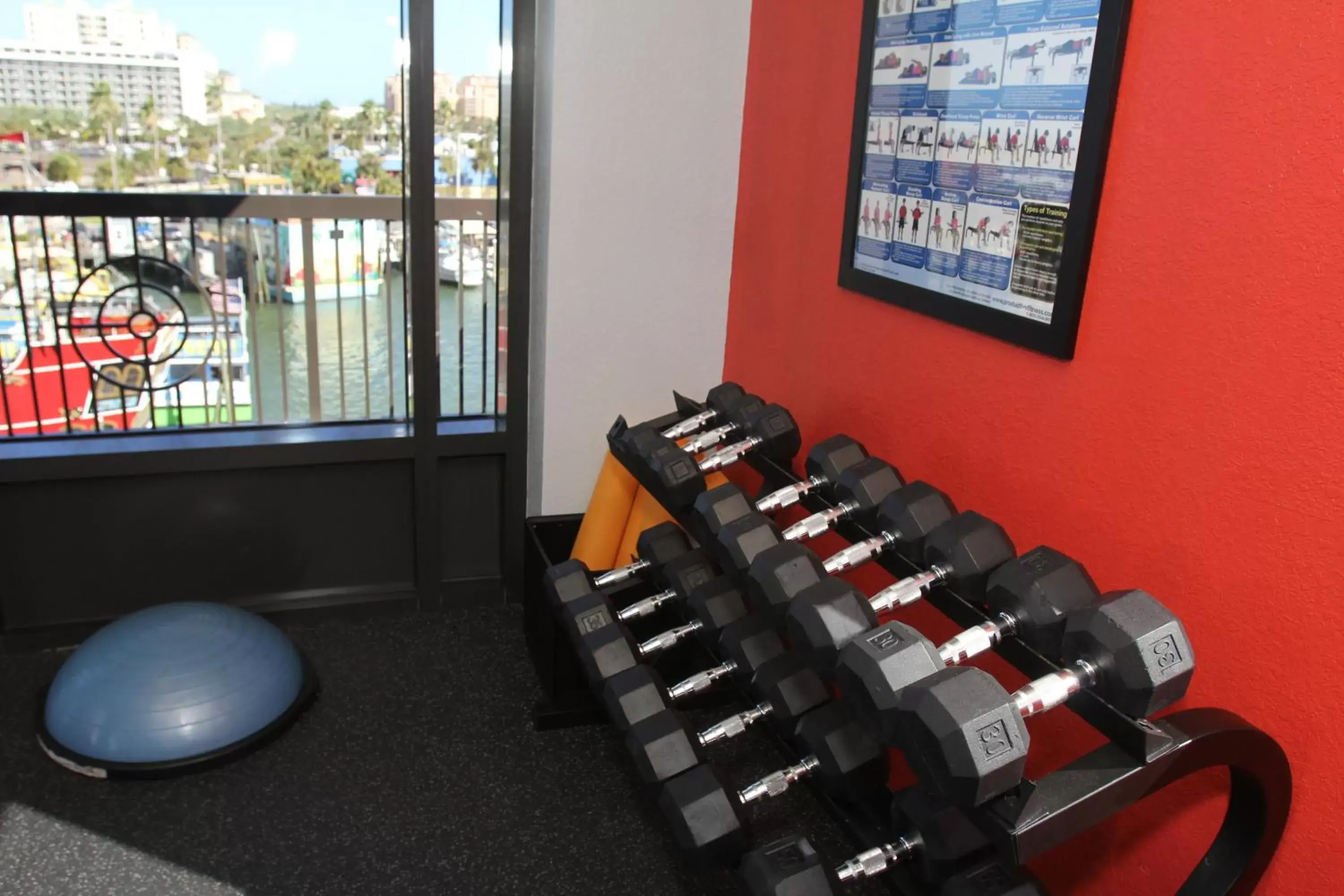 Fitness centre/facilities in Pier House 60 Clearwater Beach Marina Hotel