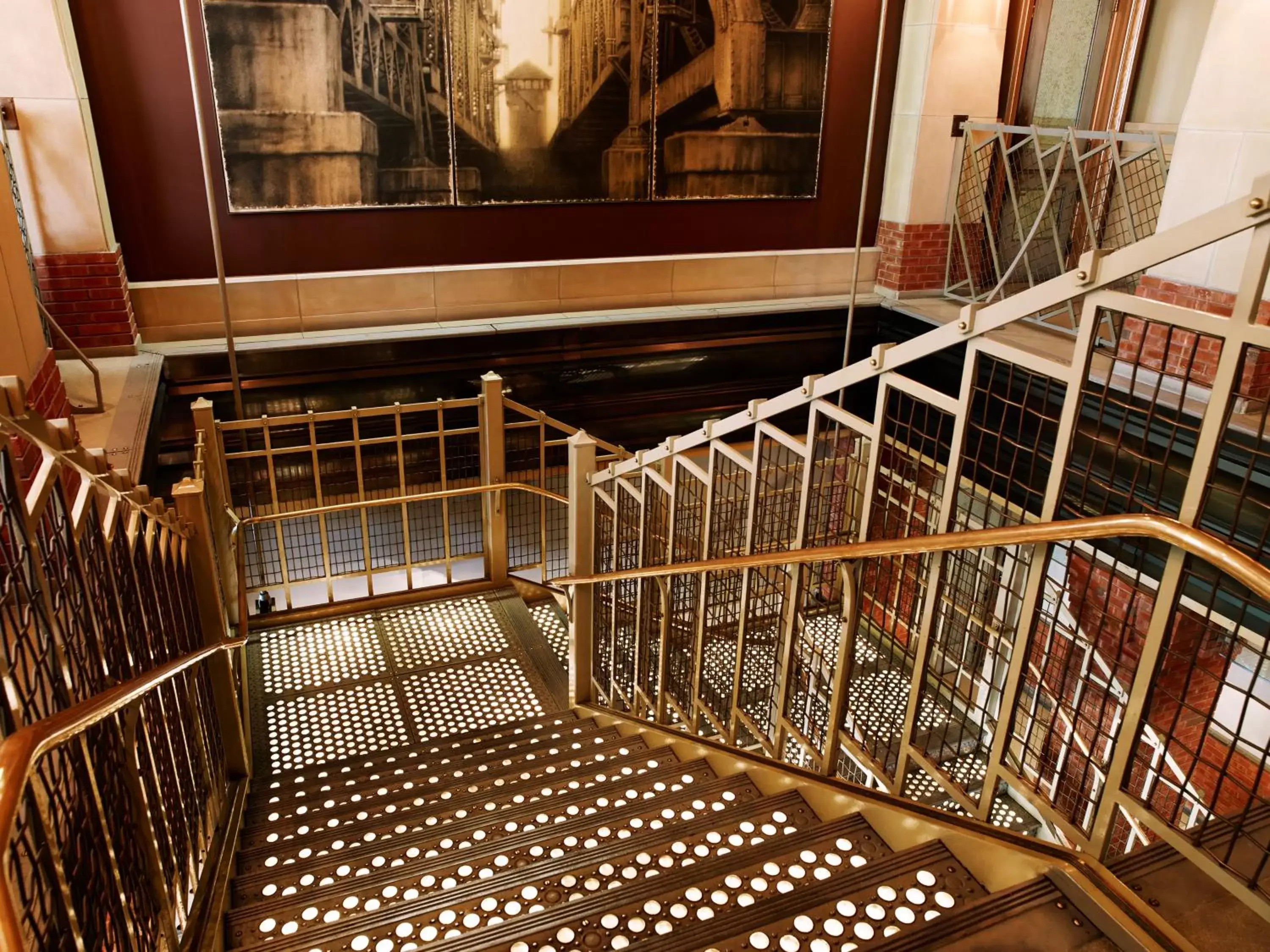 Lobby or reception, Balcony/Terrace in Soho Grand Hotel