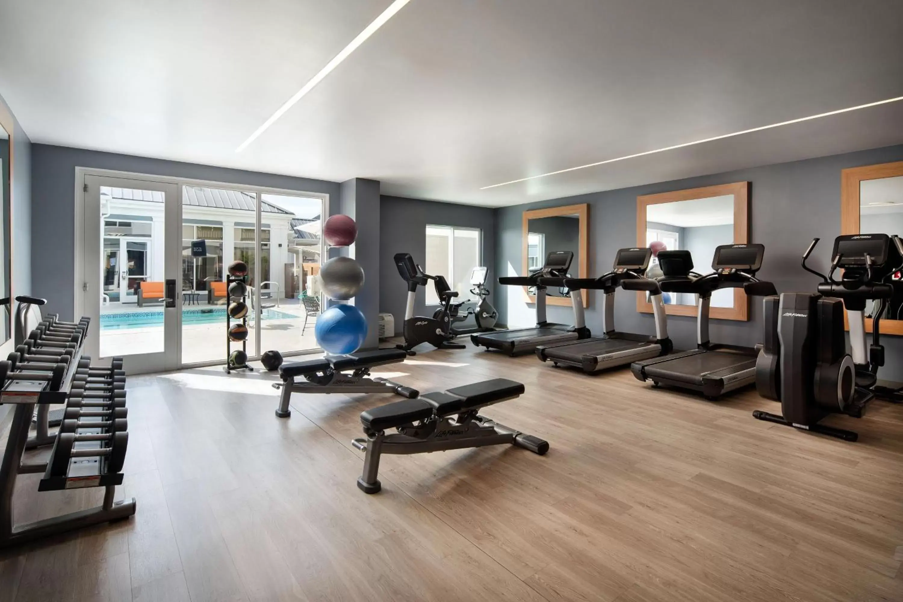 Fitness centre/facilities, Fitness Center/Facilities in Aloft Mountain View
