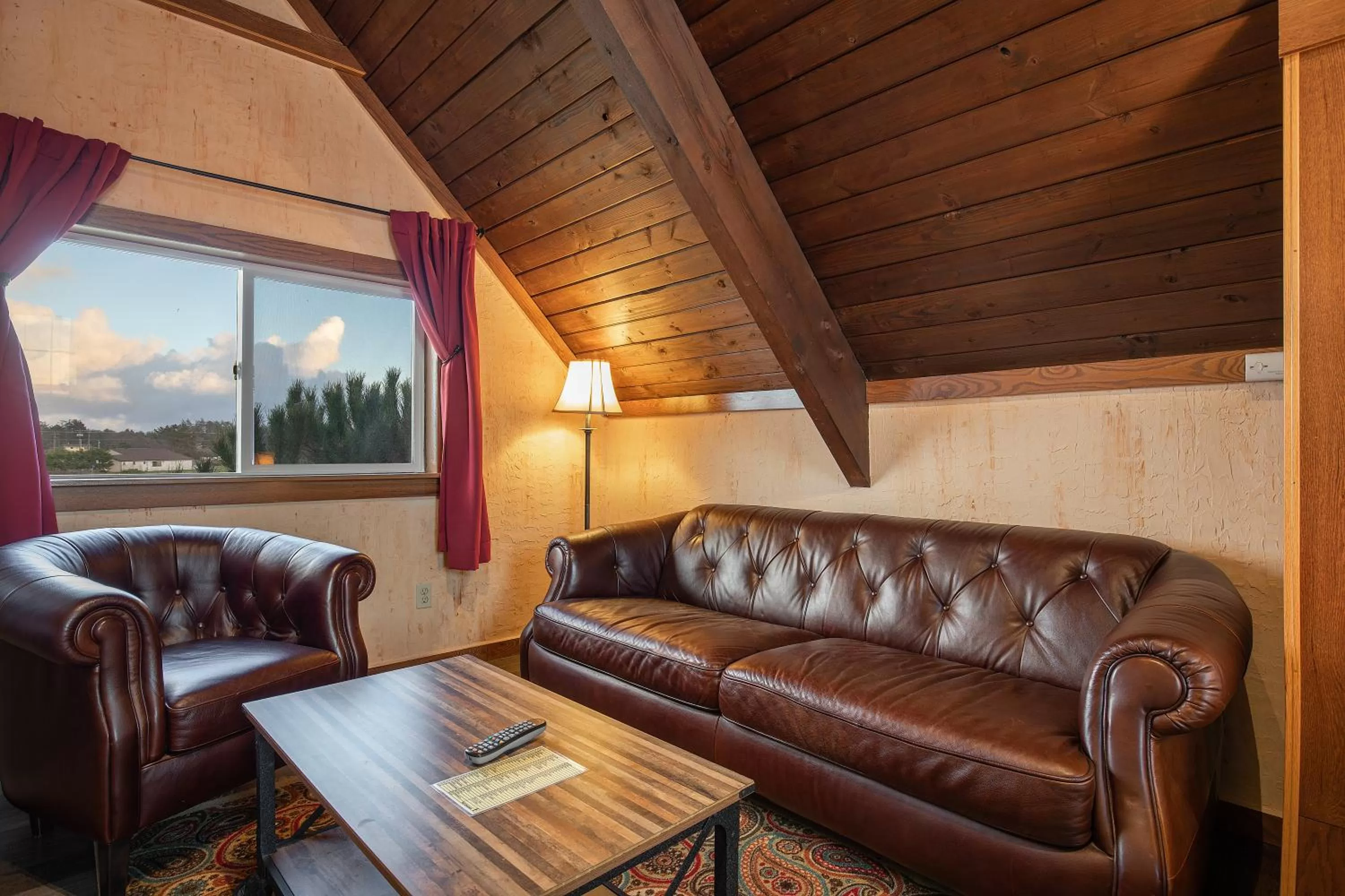 Seating area in Wanderlust Inn