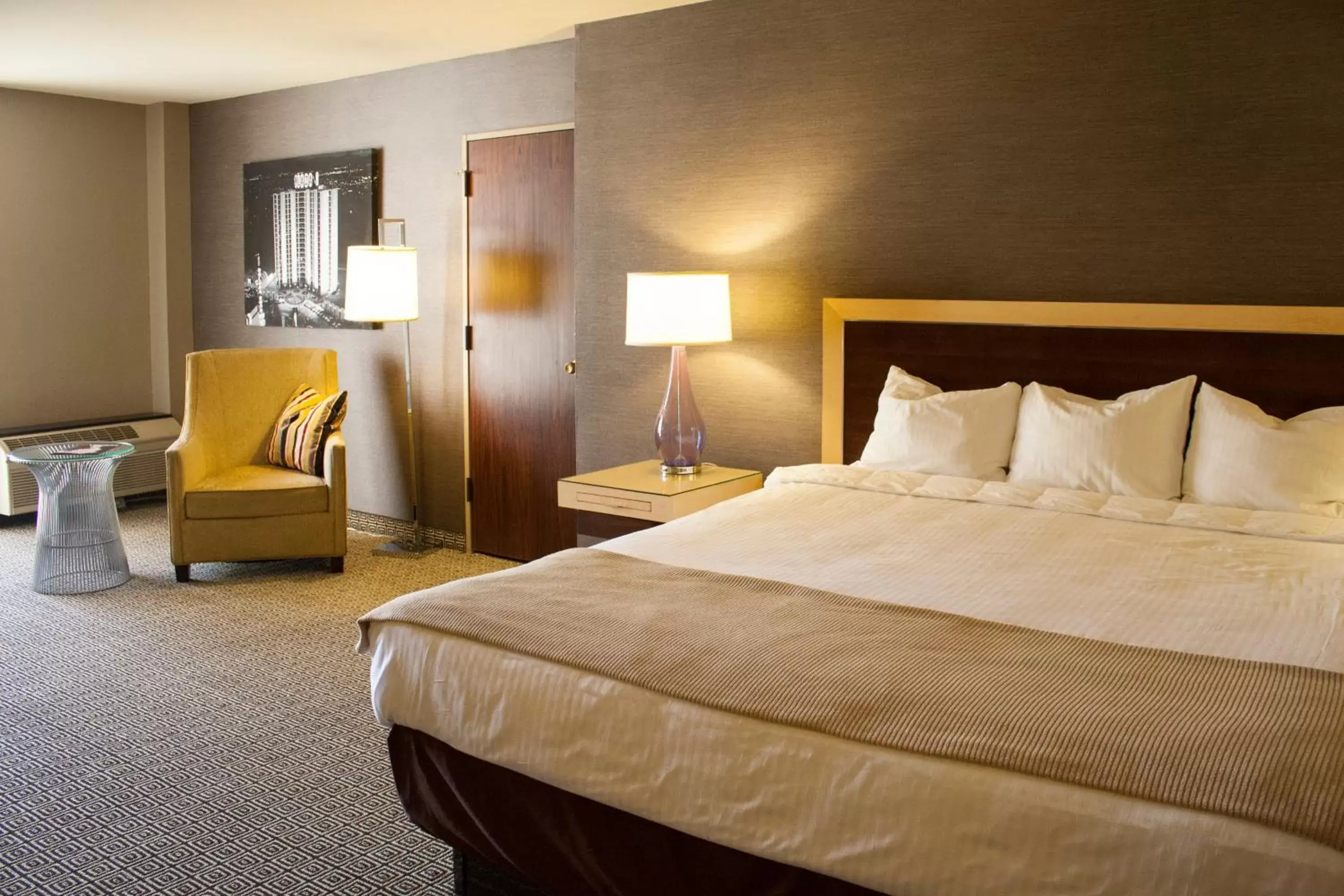 Bed in Plaza Hotel & Casino