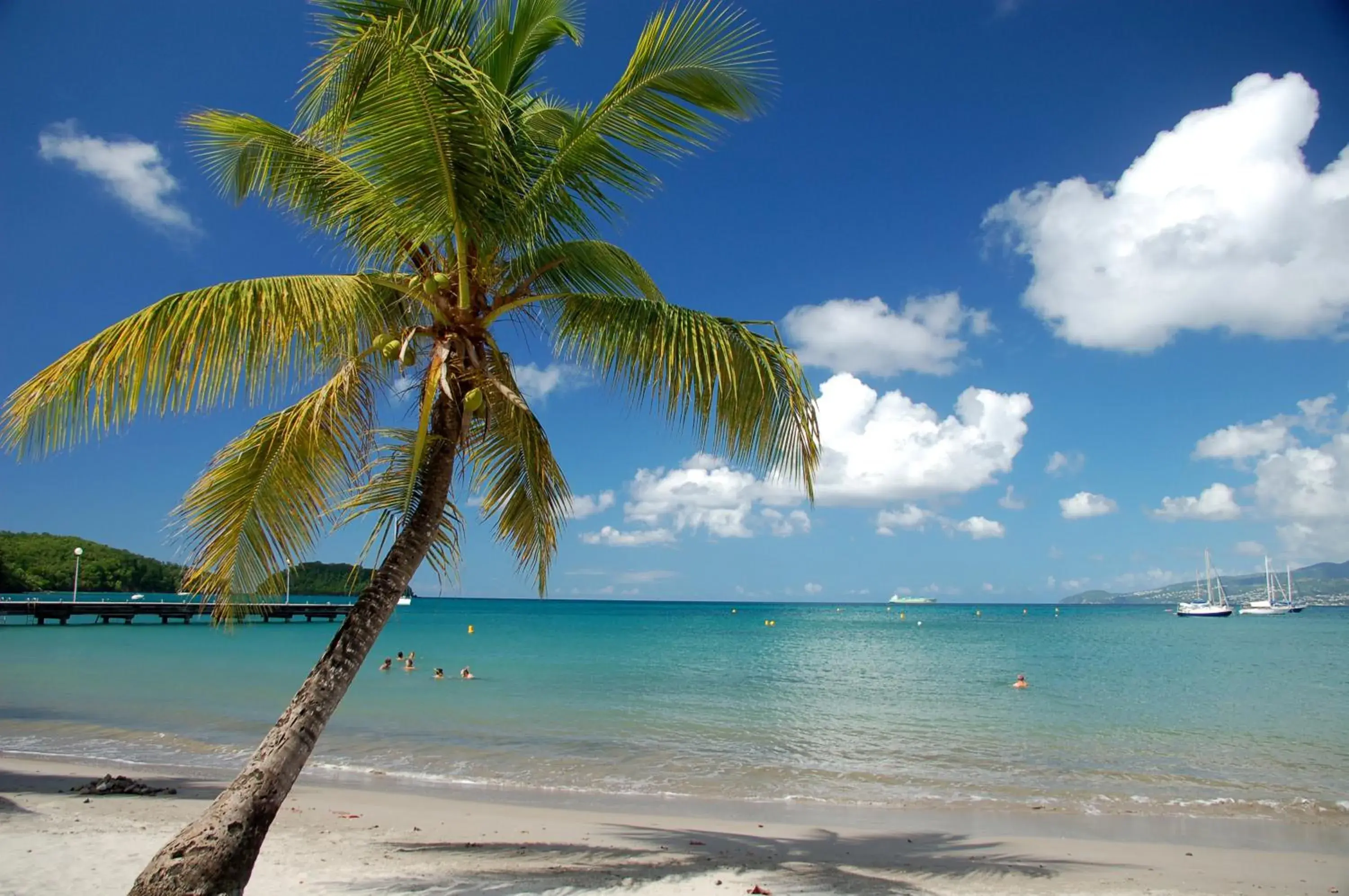 Beach in Village Creole