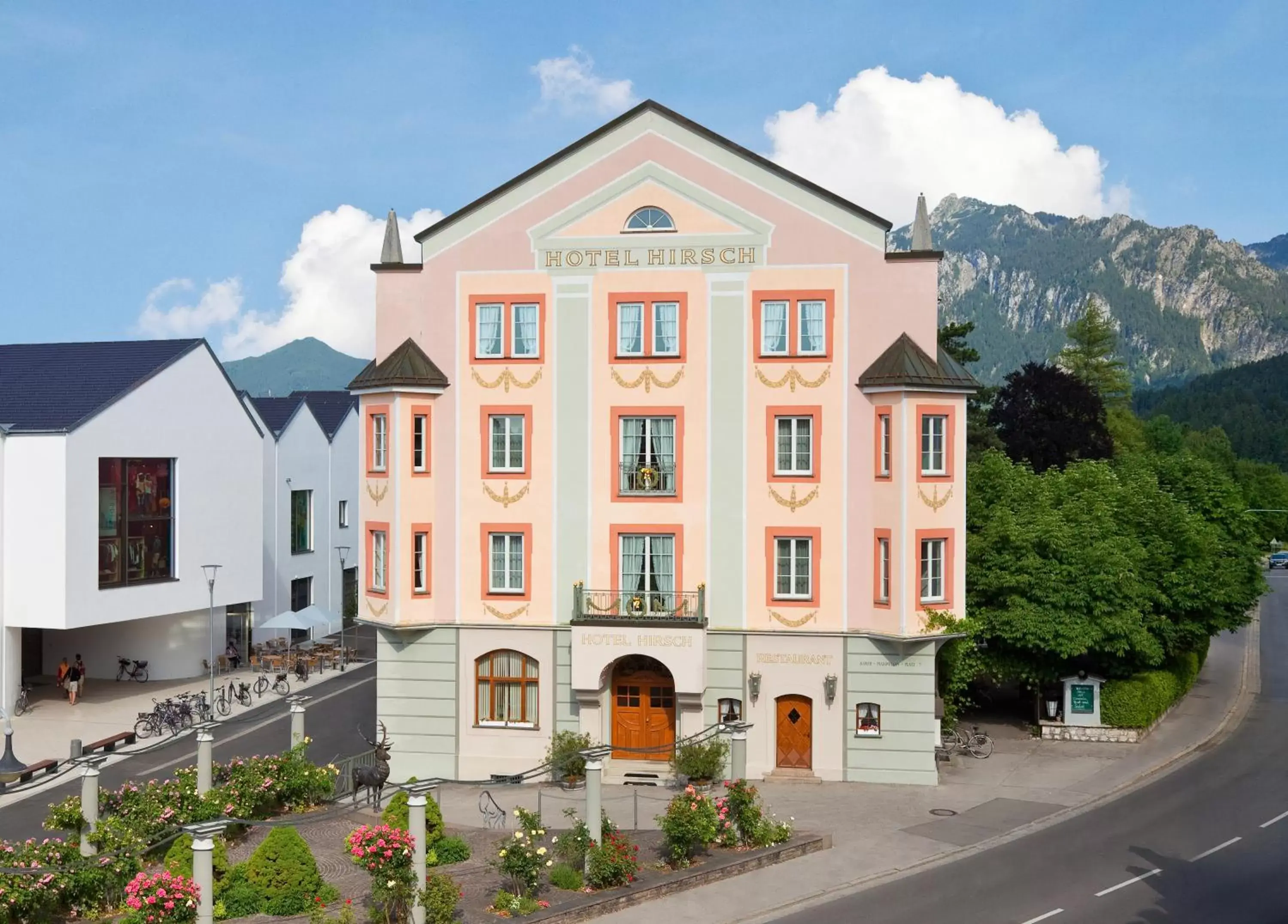 Property Building in Hotel Hirsch