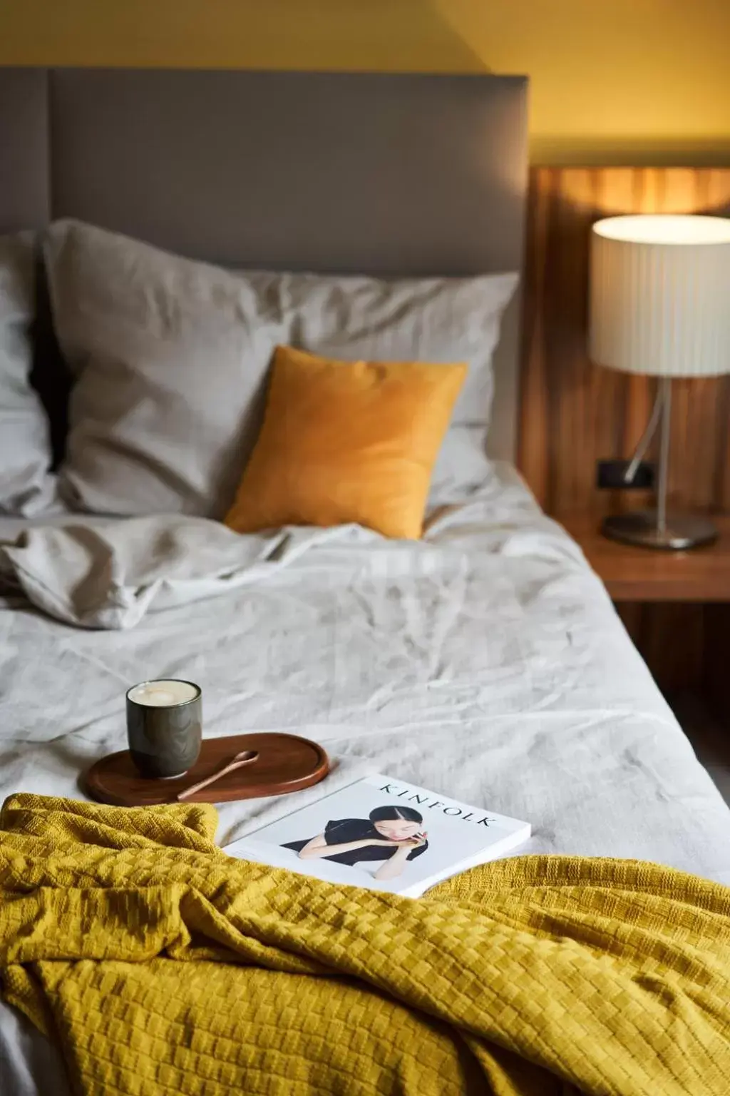 Bed in Henriette Stadthotel Vienna