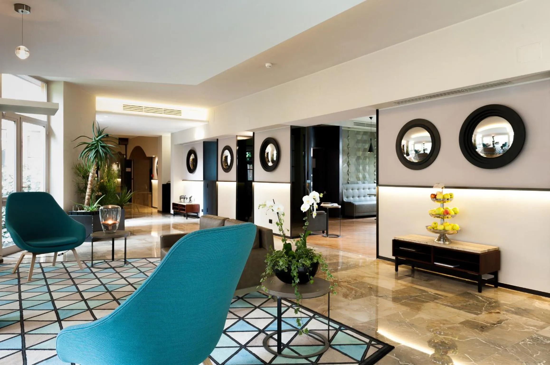 Lobby or reception in Hotel Lombardia