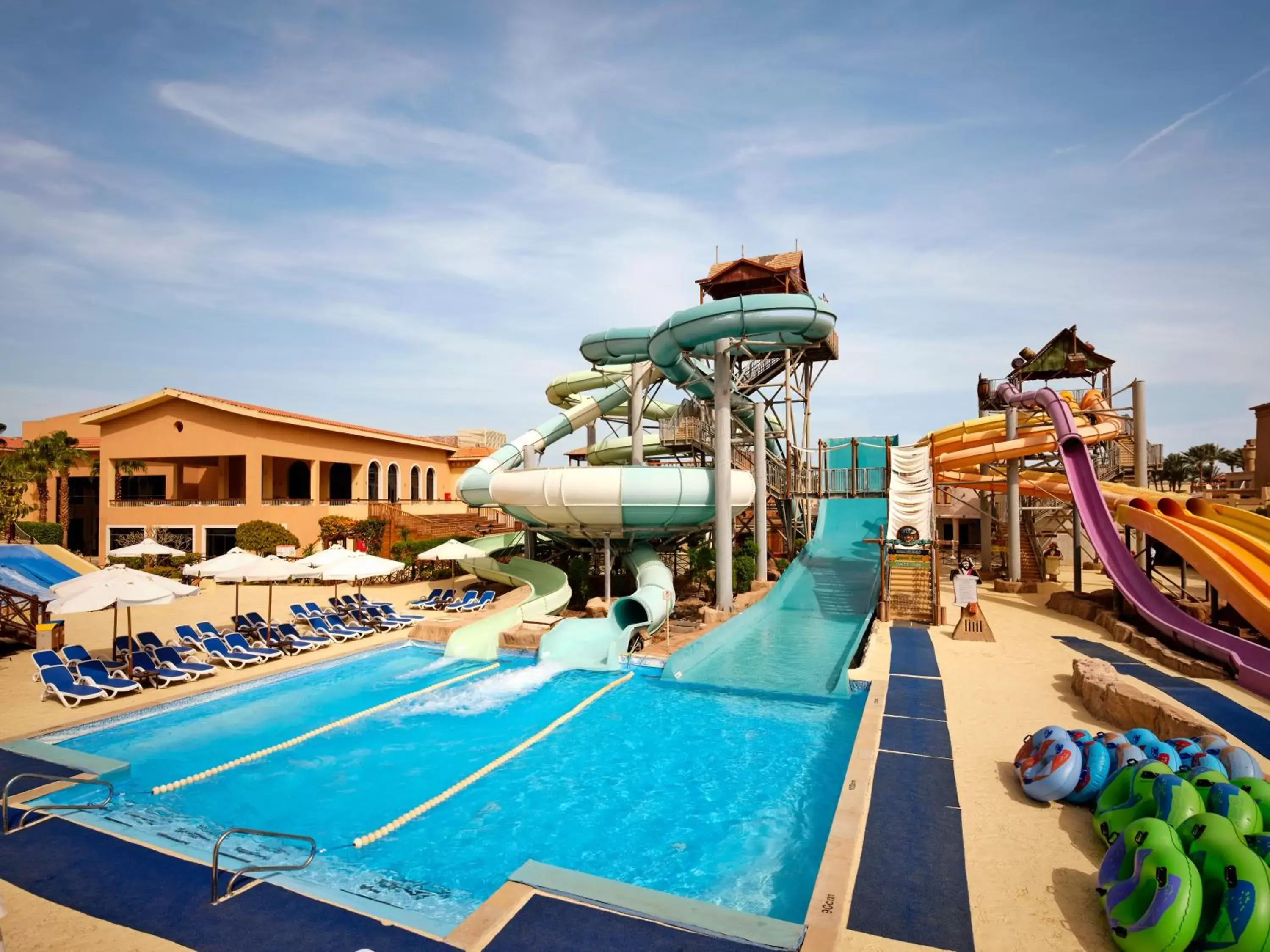 Aqua park, Water Park in Coral Sea Aqua Club Resort