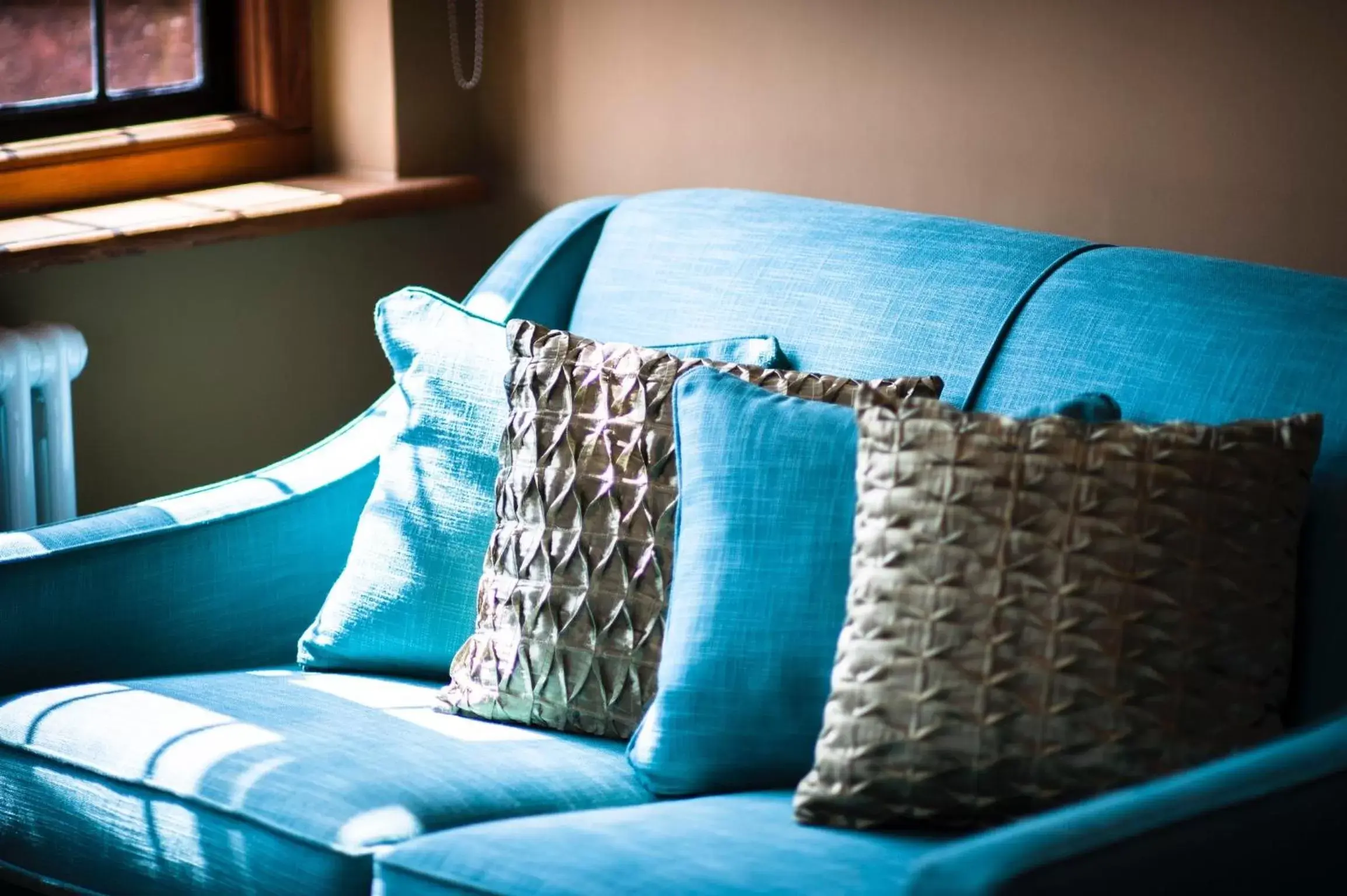 Decorative detail, Bed in Seckford Hall Hotel & Spa