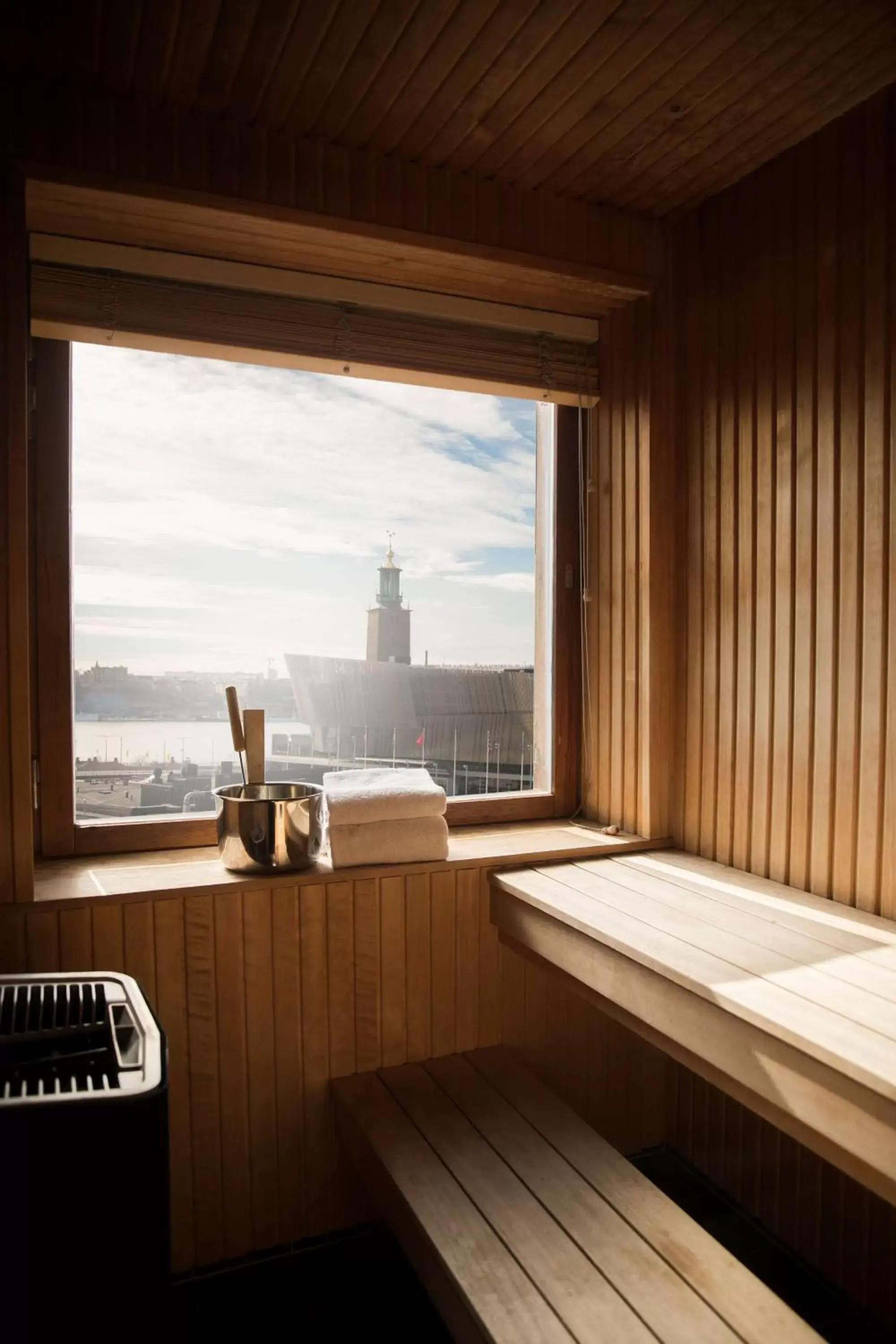 Sauna in Radisson Blu Royal Viking Hotel, Stockholm