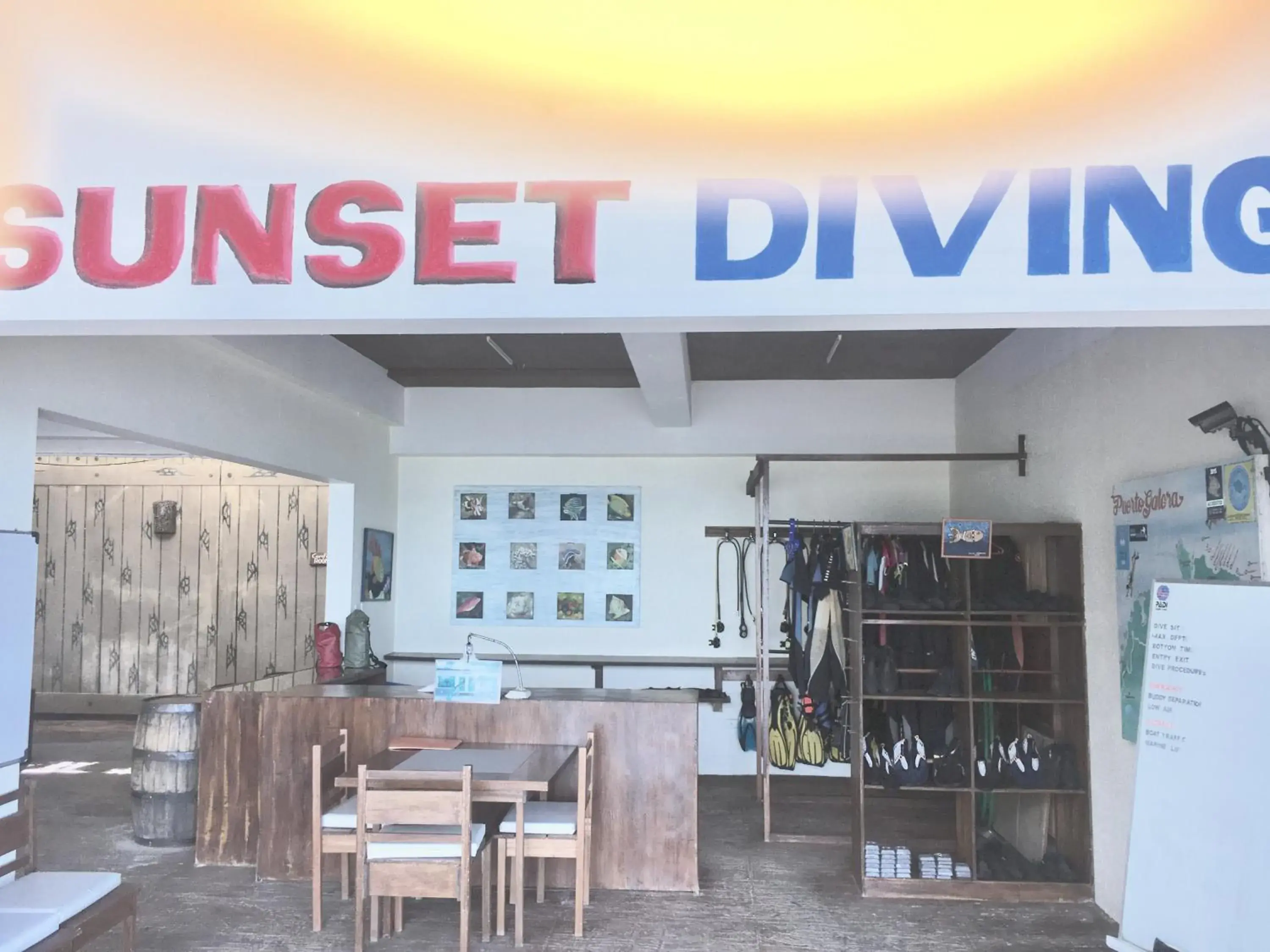 Diving, Restaurant/Places to Eat in Sunset At Aninuan Beach Resort