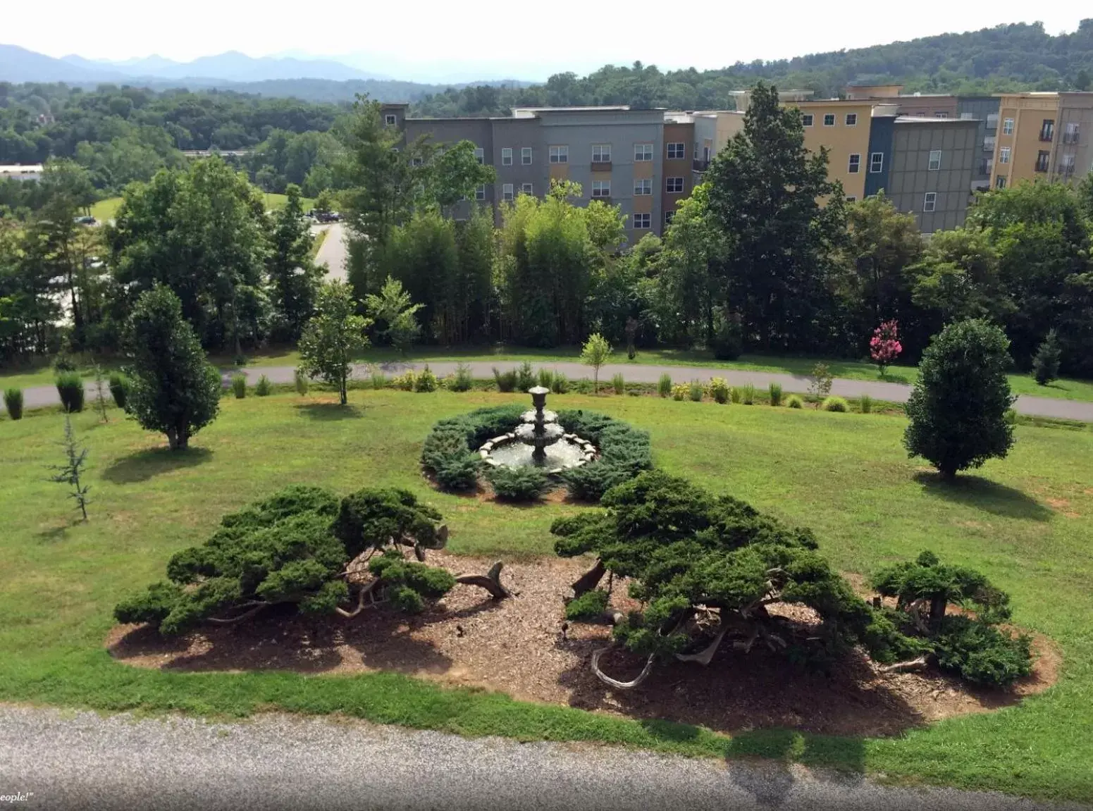 Garden in The Reynolds Mansion