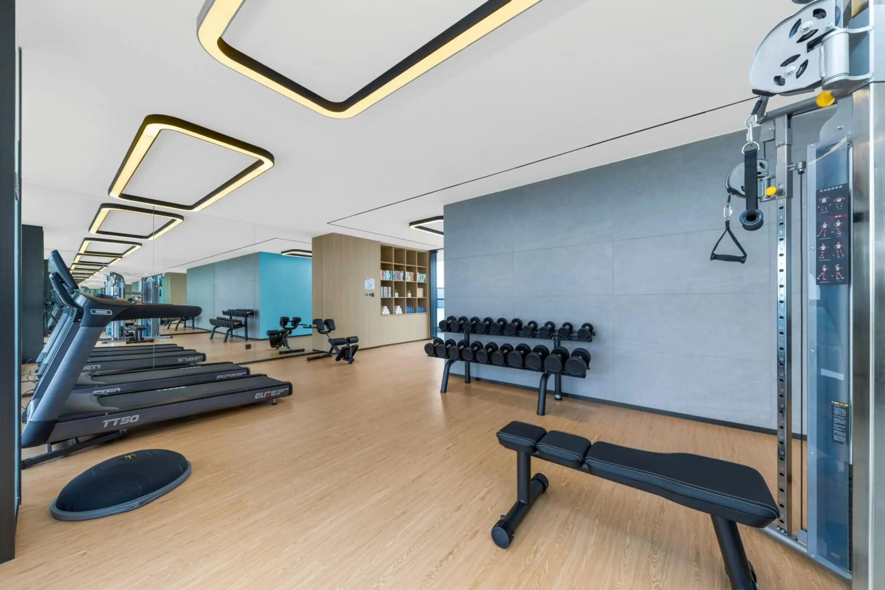 Fitness centre/facilities, Fitness Center/Facilities in Holiday Inn Express Jiangmen Yinhu Bay, an IHG Hotel