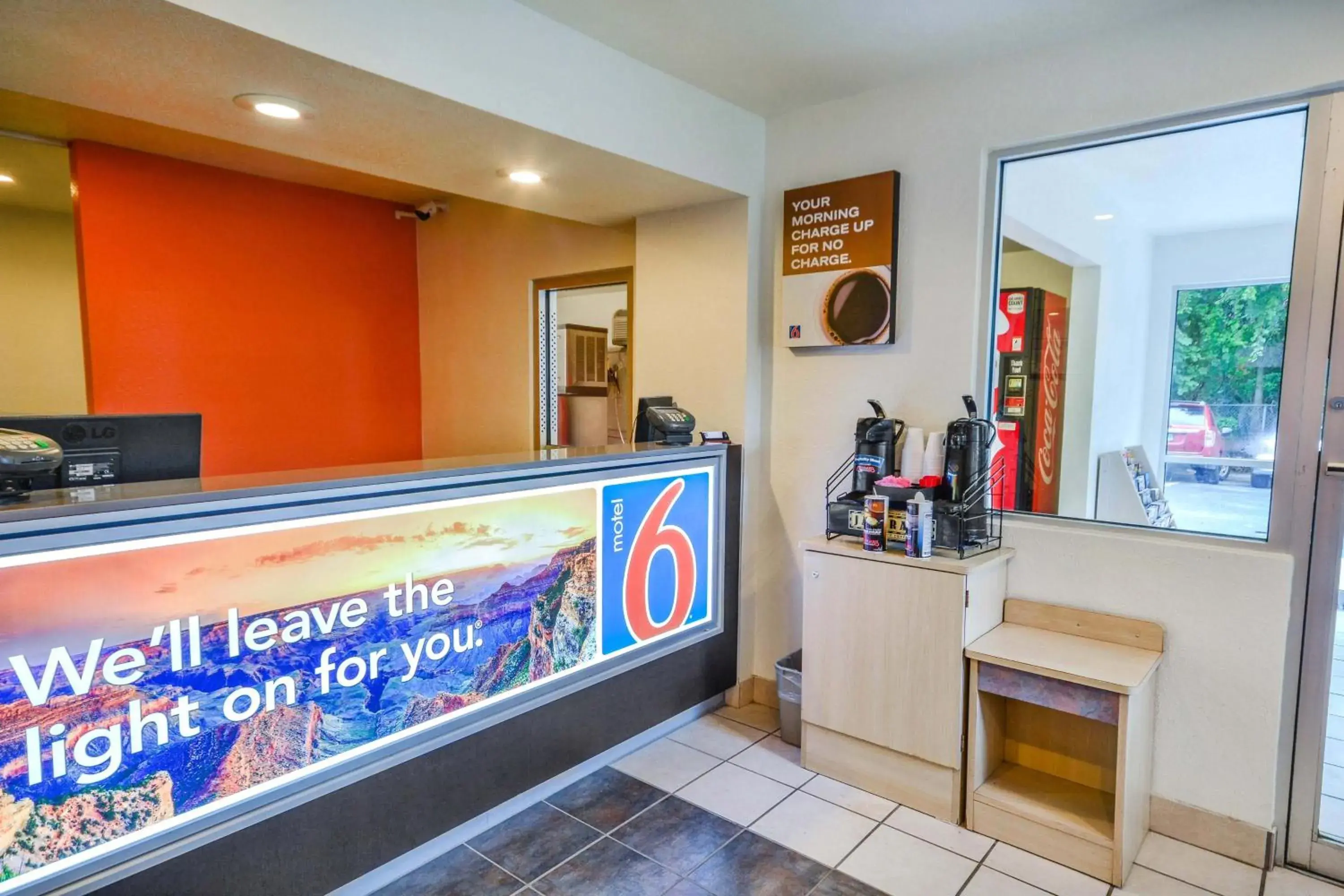 Lobby or reception, Lobby/Reception in Motel 6-Huntsville, TX