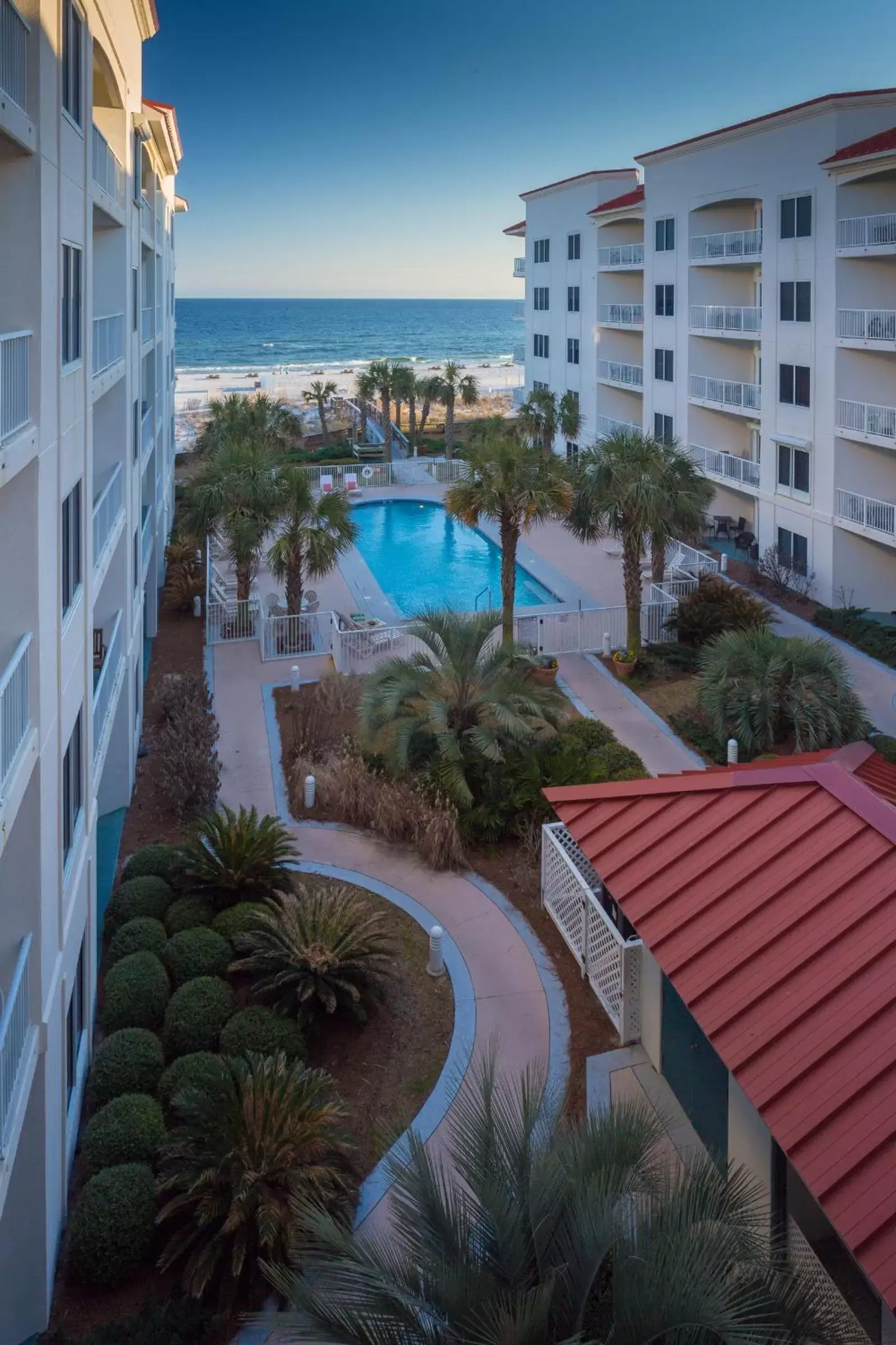 Pool view in Palm Beach Resort Orange Beach a Ramada by Wyndham Pool view in Palm Beach Resort Orange Beach a Ramada by Wyndham