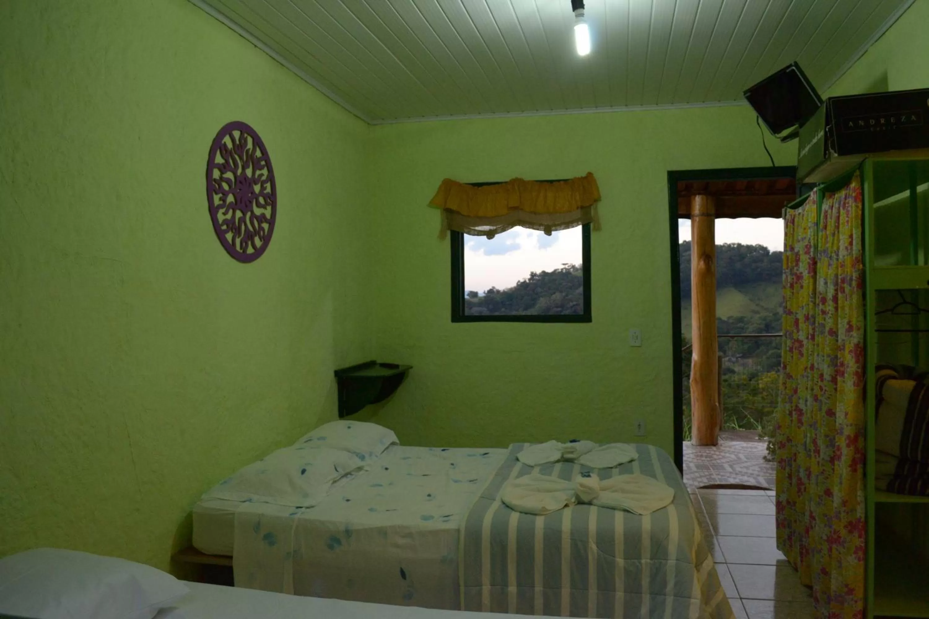 Bed in Pousada Spa Saúde Melhor