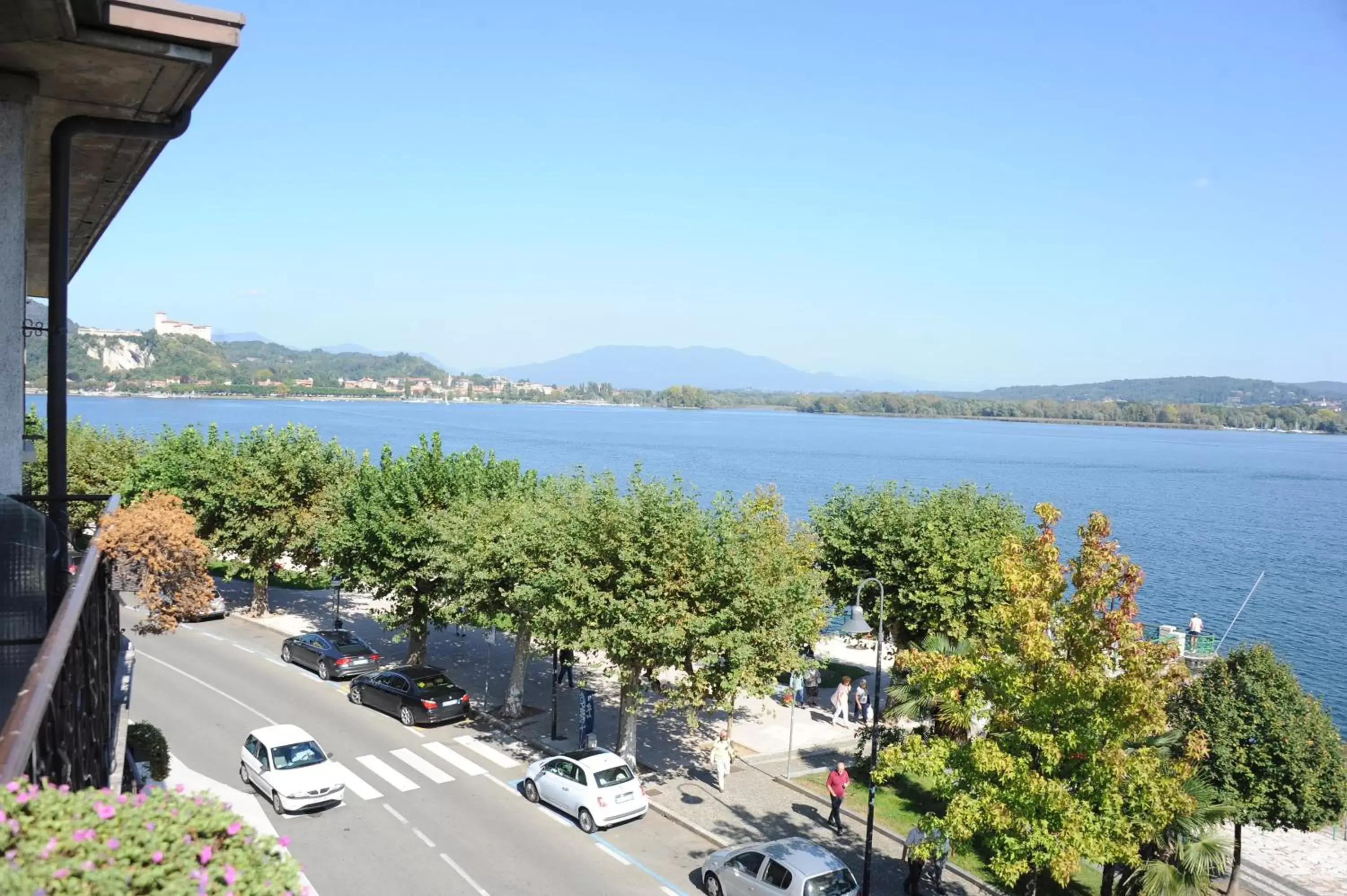 Lake view in Hotel Giardino