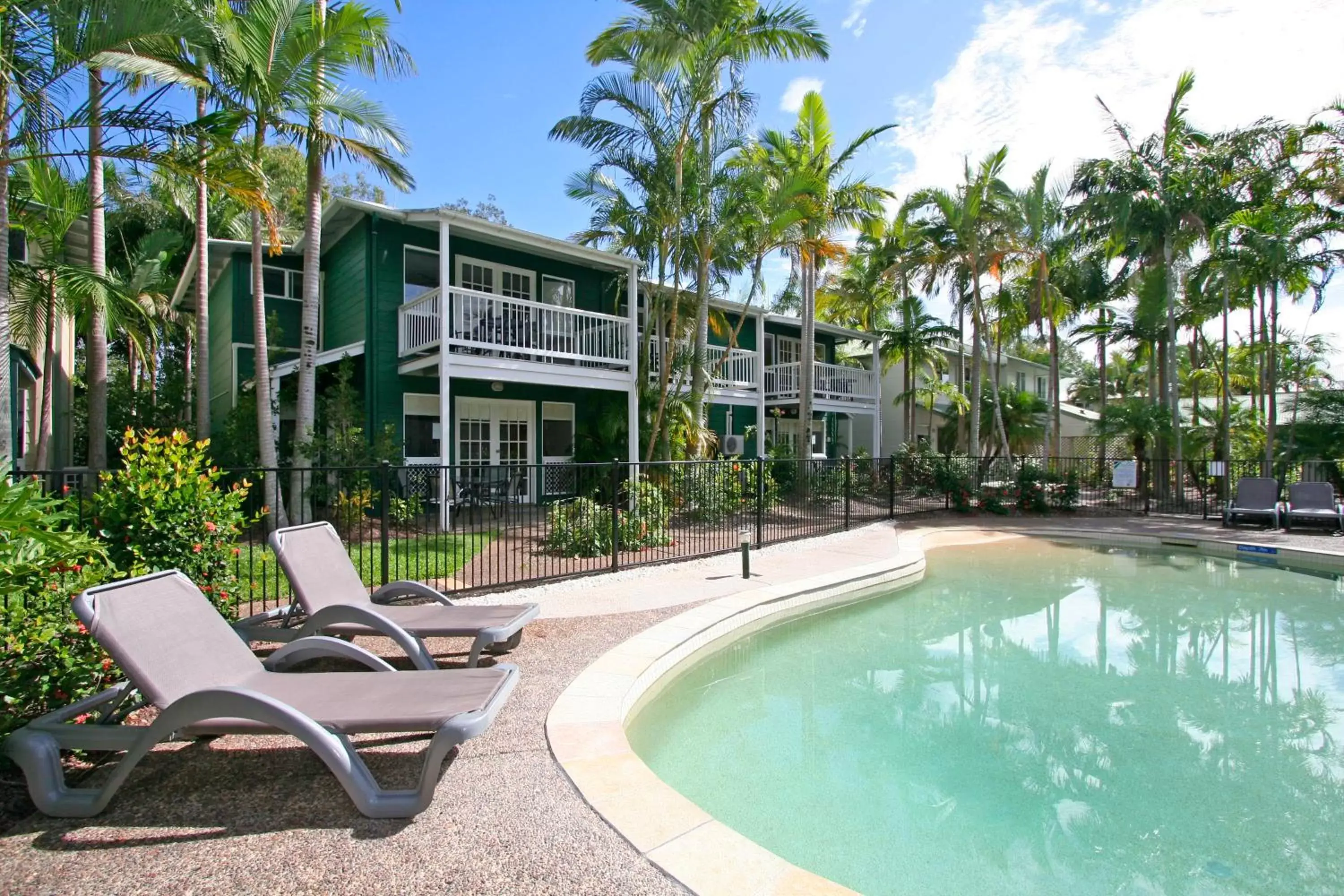 Property building, Swimming Pool in Coral Beach Noosa Resort