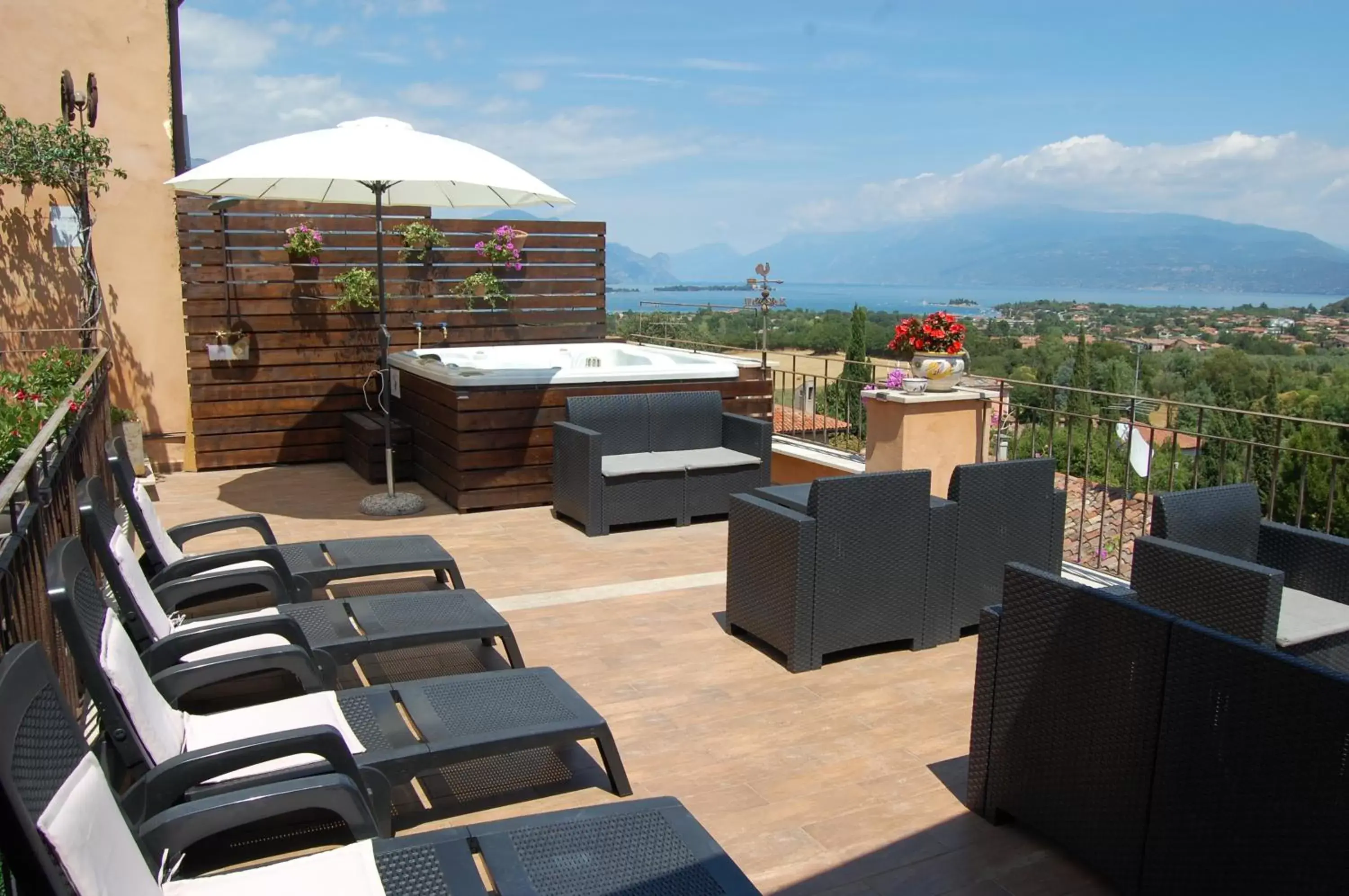 Balcony/Terrace in Antico Borgo B&B con SPA - Adults Only