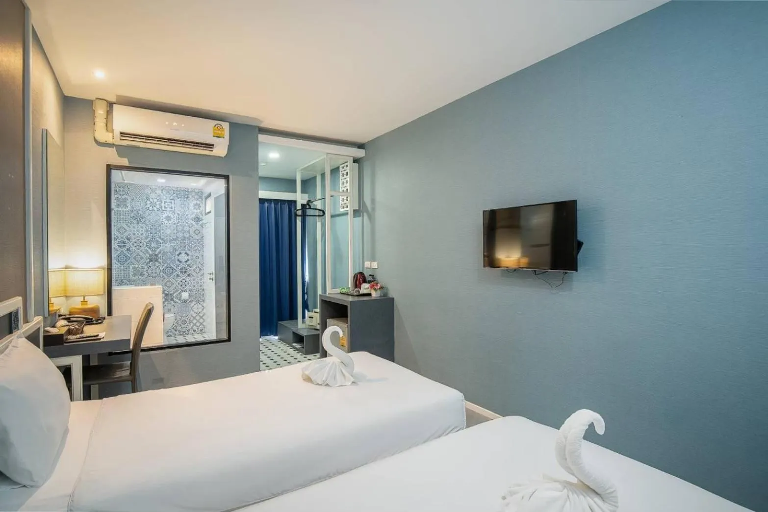 Bed in Villa Baron SHA PLUS