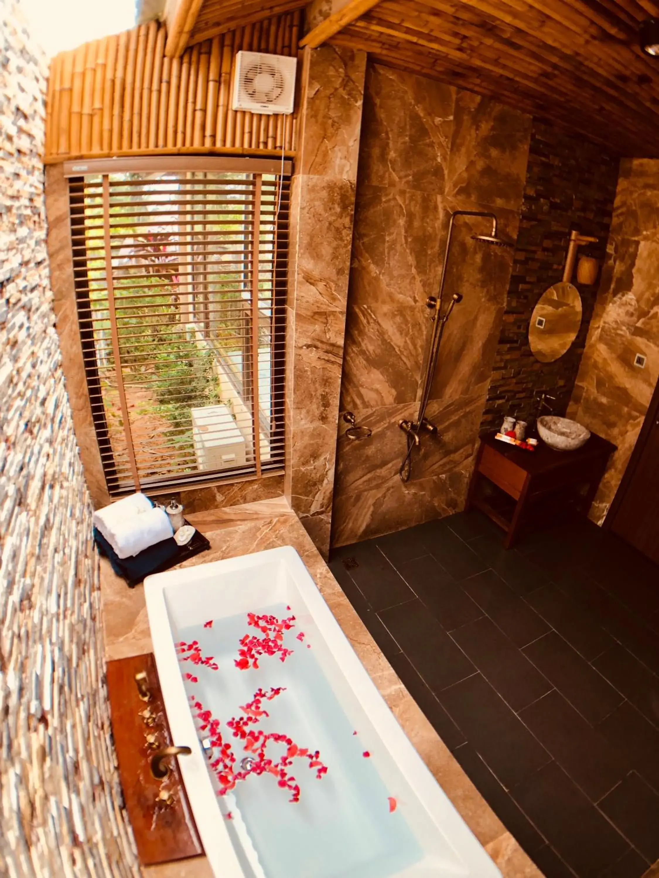 Bathroom in Coral Bay Resort