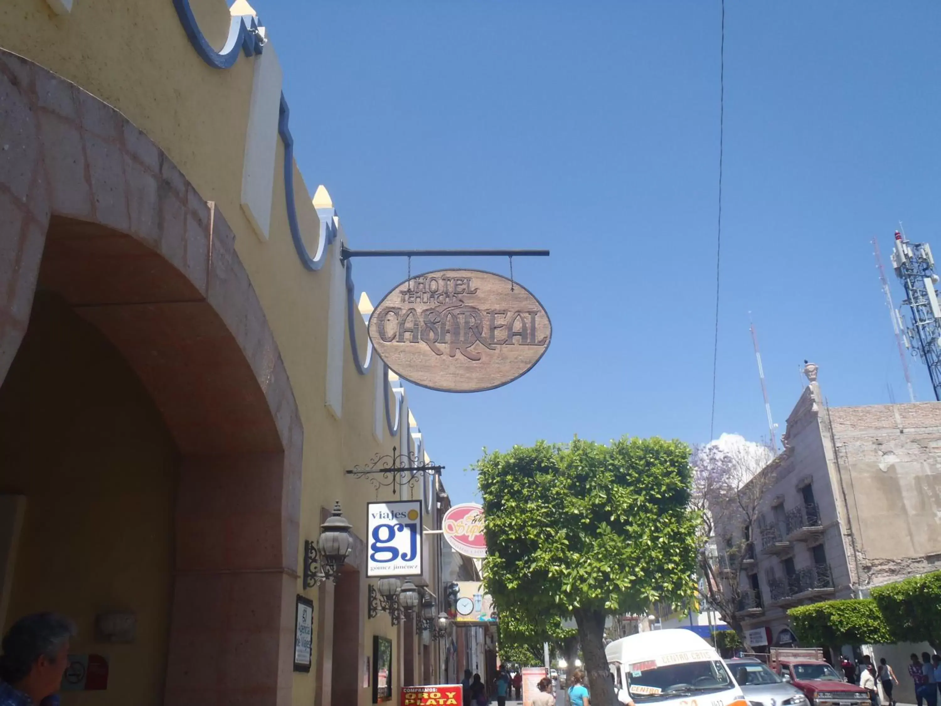 Logo/Certificate/Sign in Hotel Casa Real Tehuacan