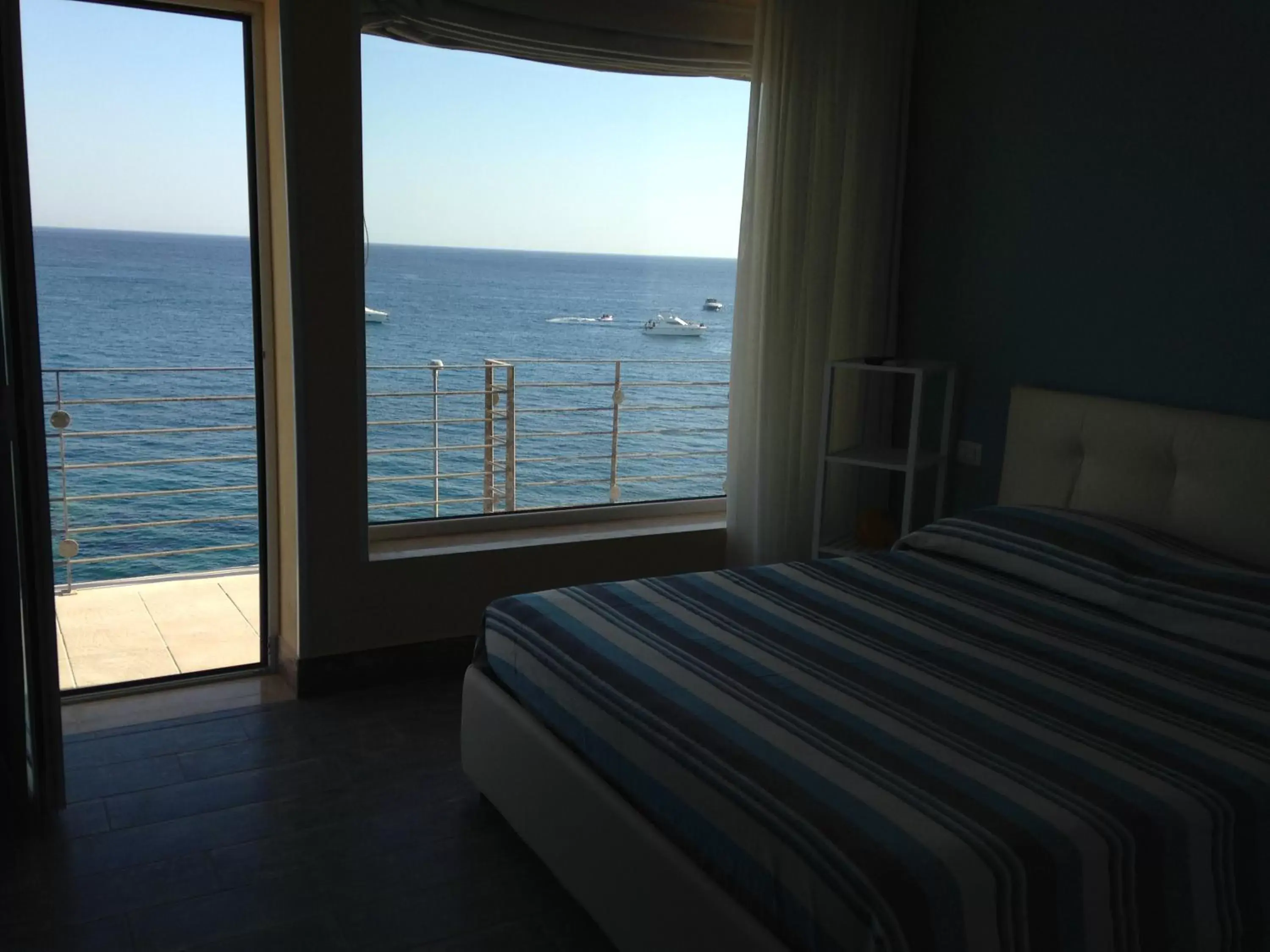 Sea view, Balcony/Terrace in Salento Palace Bed & Breakfast