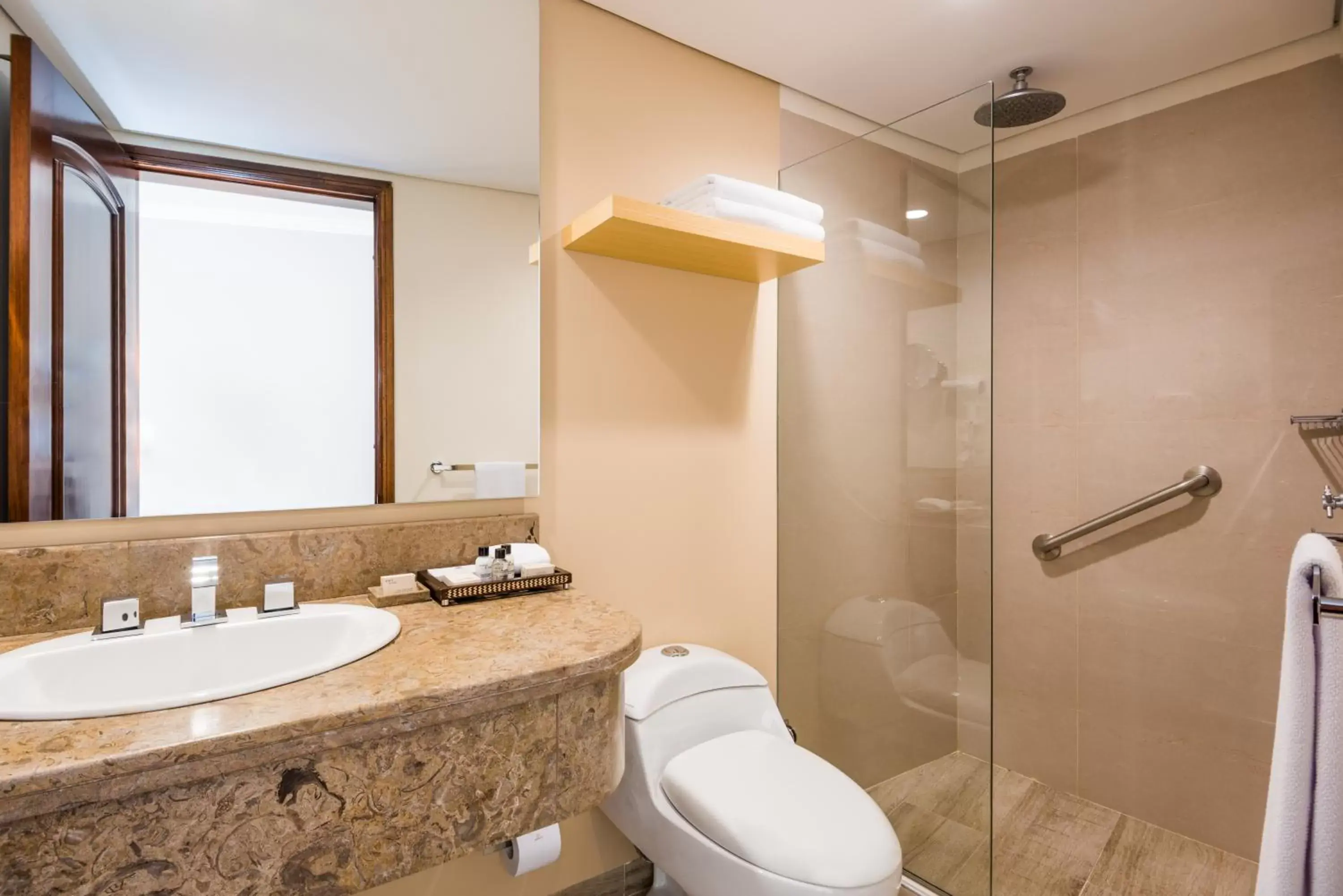 Bathroom in Cosmos 100 Hotel & Centro de Convenciones - Hoteles Cosmos