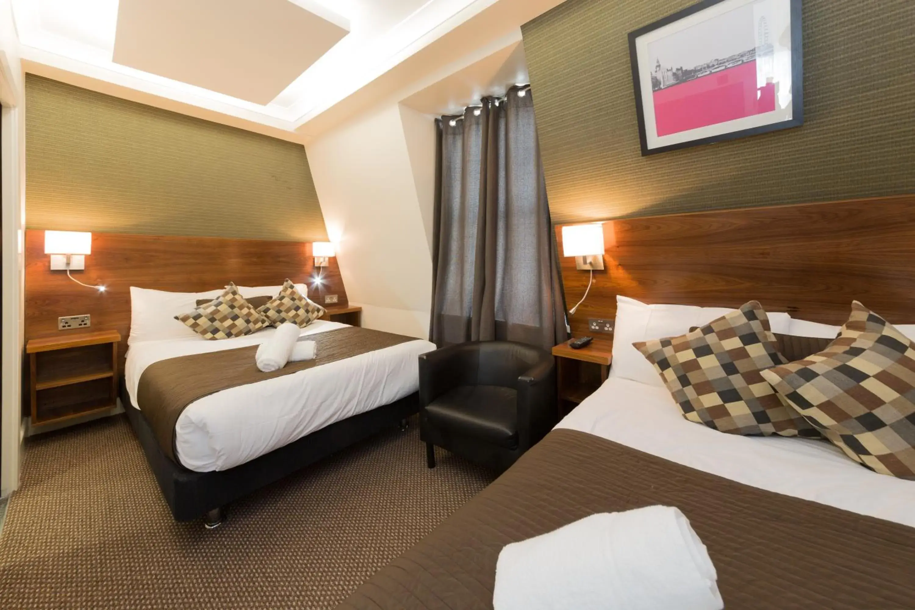 Bedroom in Chester Hotel