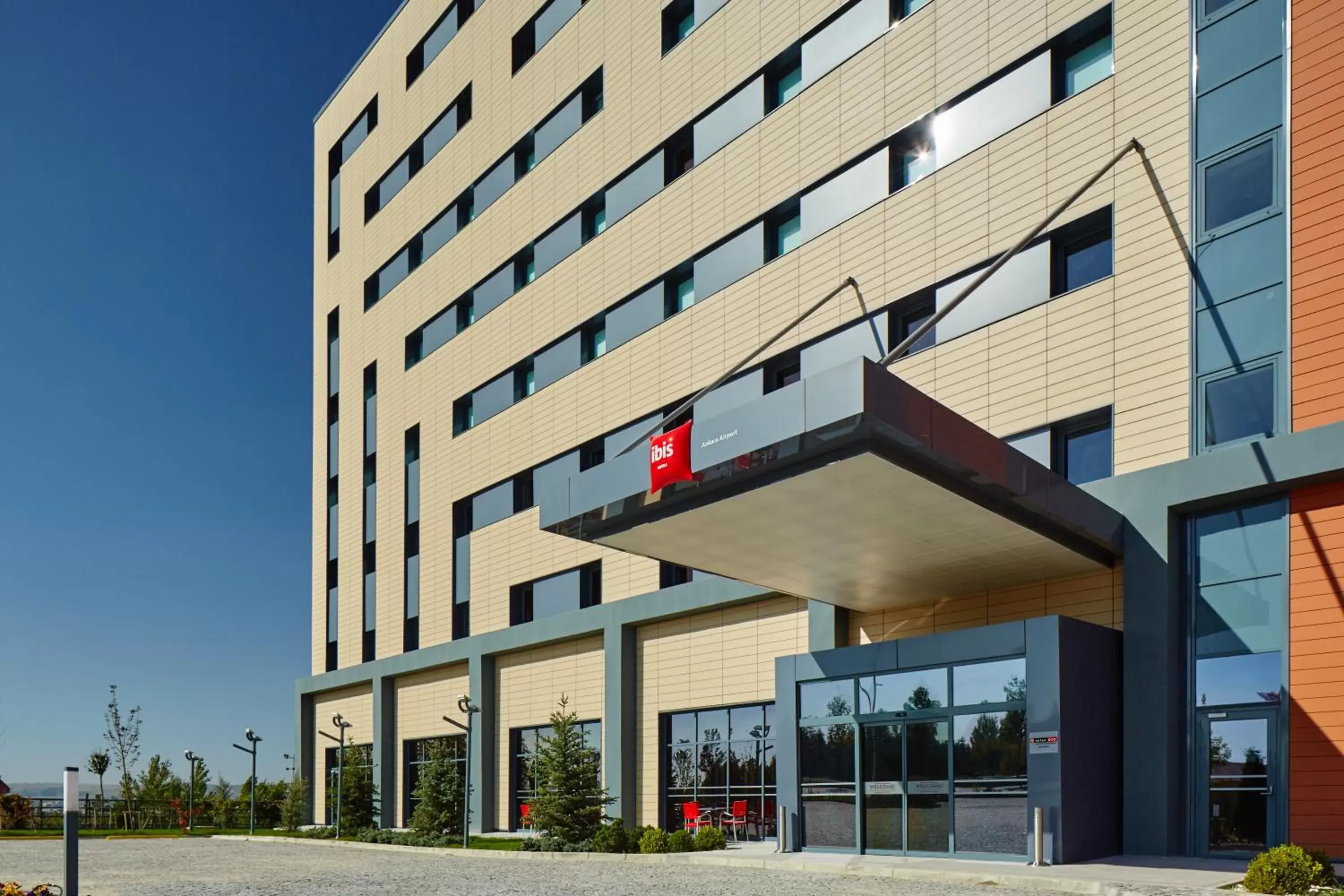 Facade/entrance, Property Building in ibis Ankara Airport Hotel