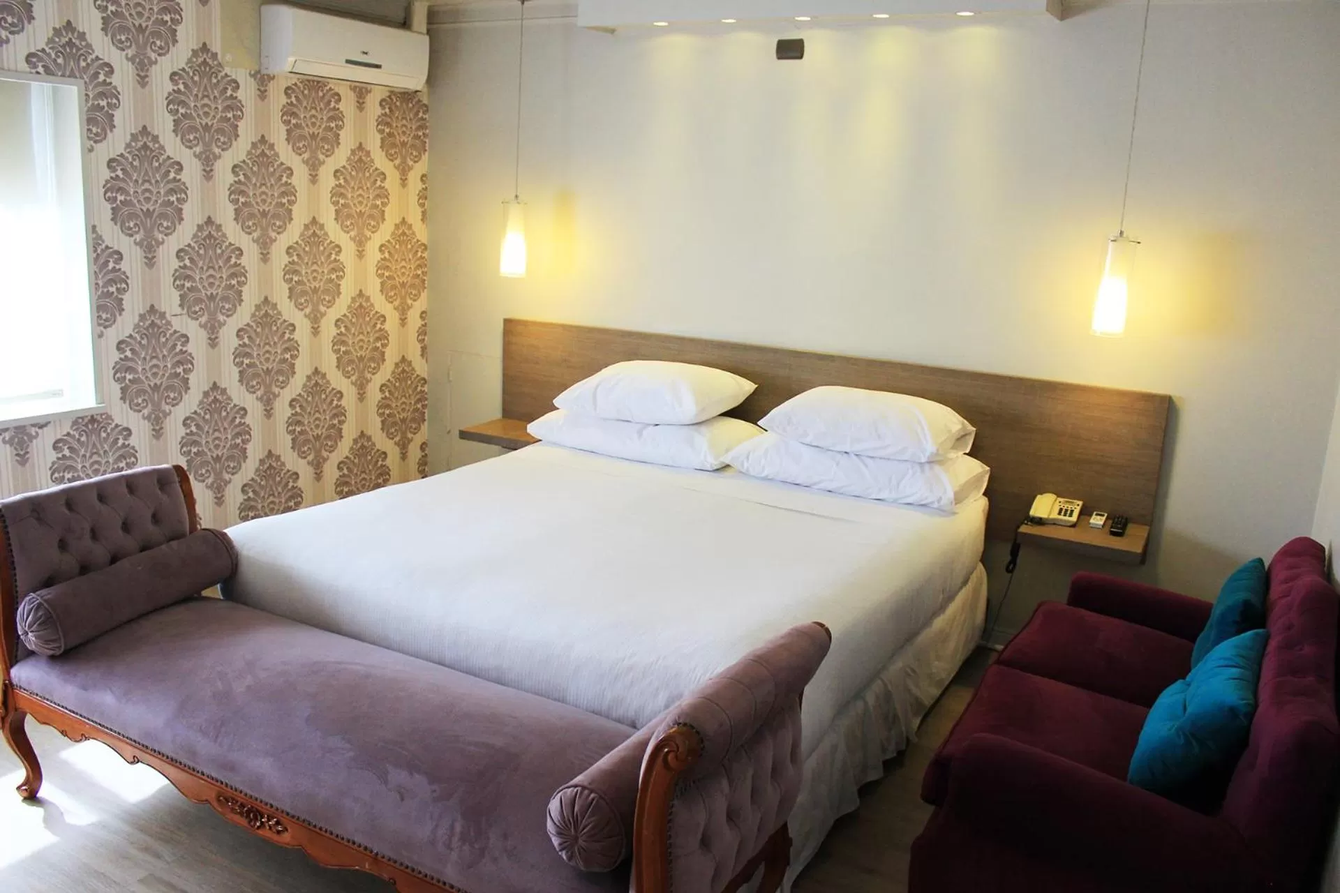 Bed in Hotel Las Terrazas Business