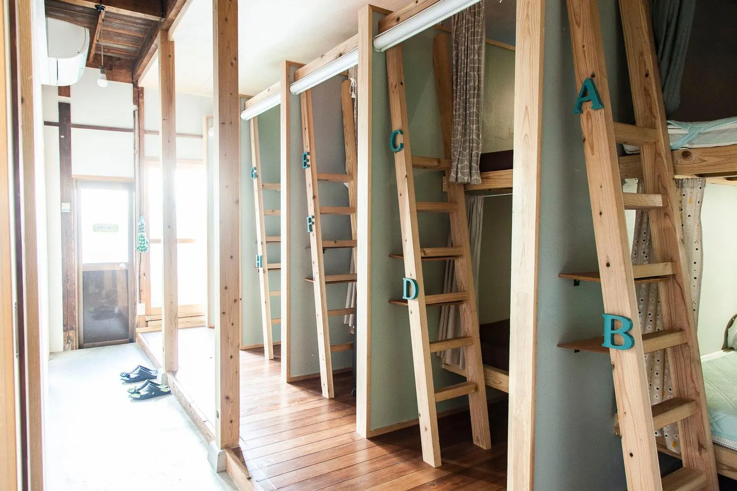 Bed in Fukuoka Guesthouse HIVE