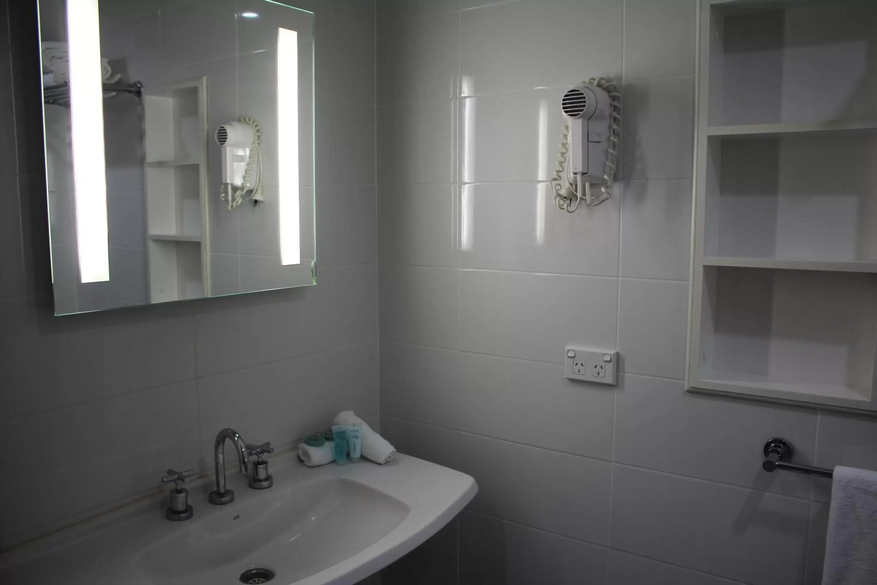 Bathroom in Korora Bay Village Resort