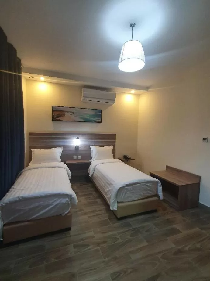 Bed in La Riva Hotel