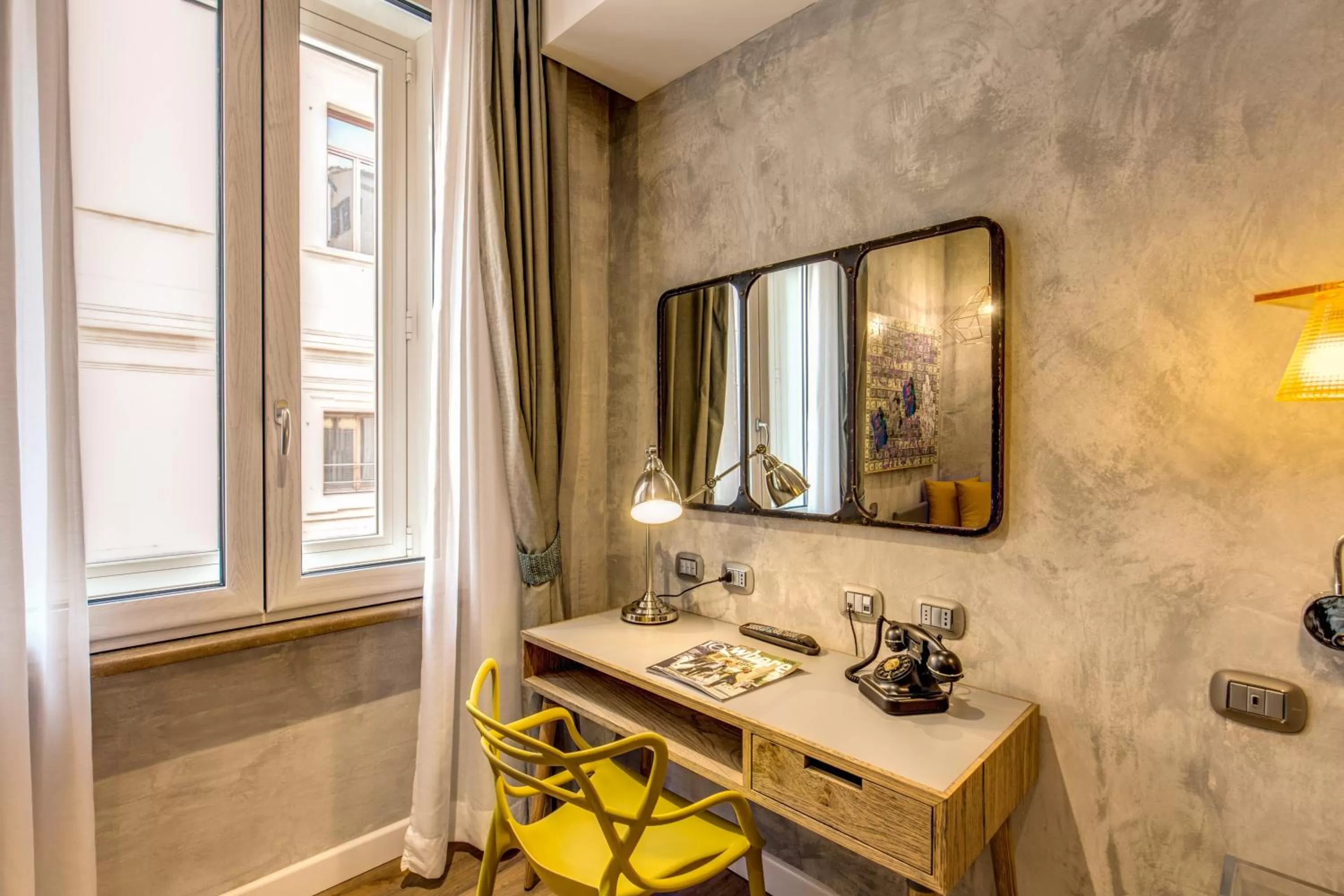 Decorative detail in Parlamento Boutique Hotel