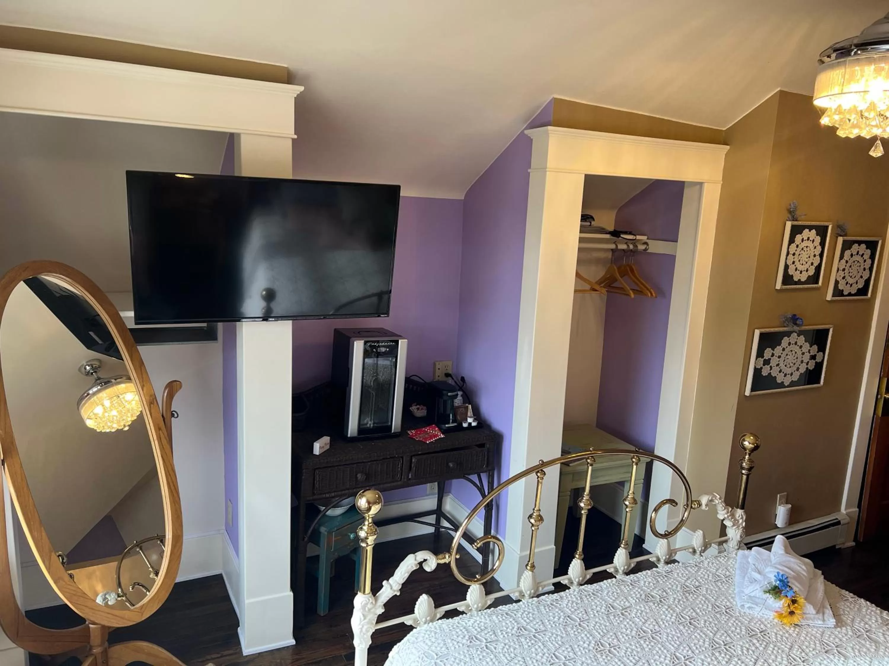 Bed in The Abriendo Inn