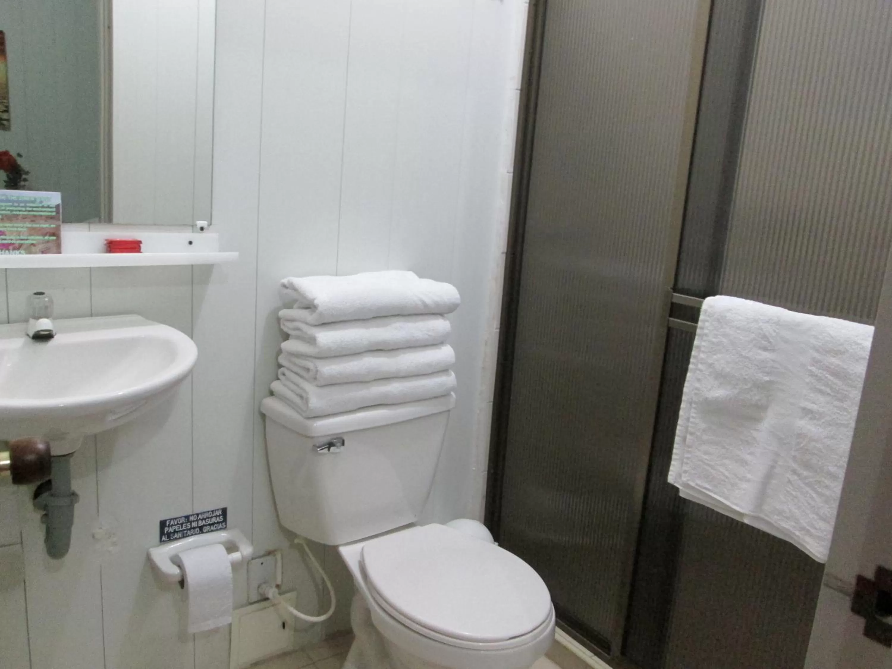 Bathroom in Cabañas Las Bifloras