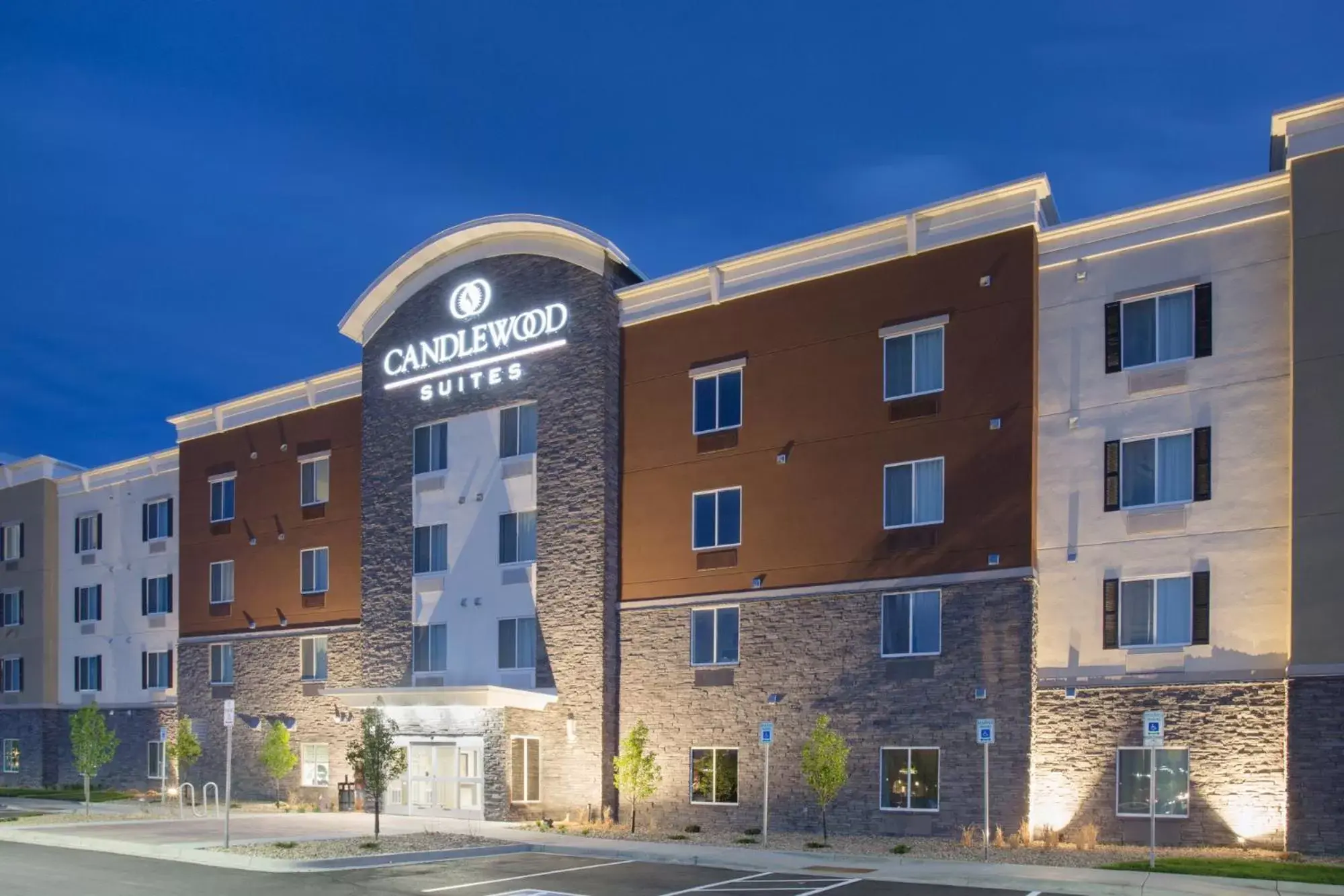 Property building in Candlewood Suites Longmont, an IHG Hotel