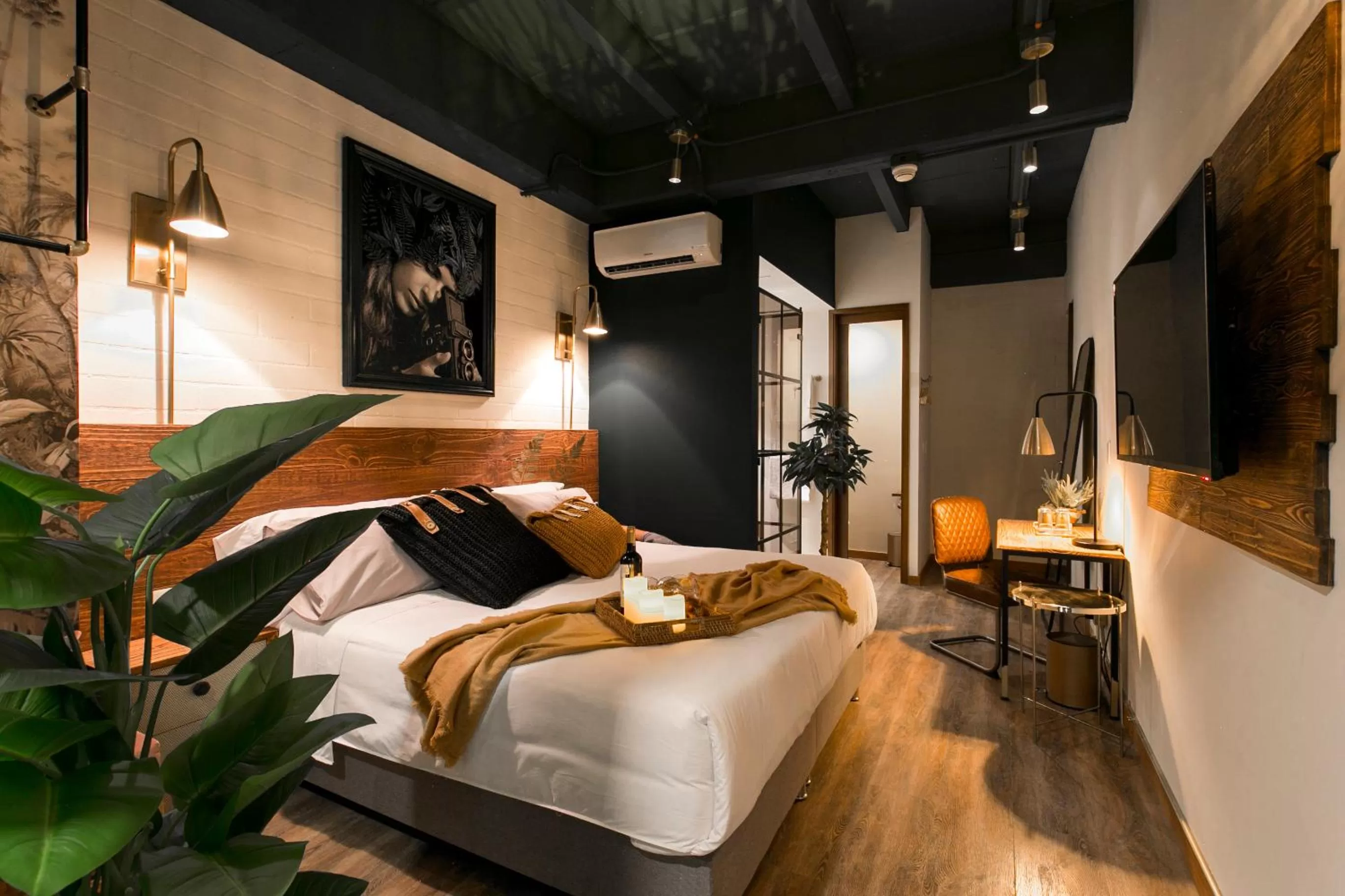 Bed in Celestino Boutique Hotel