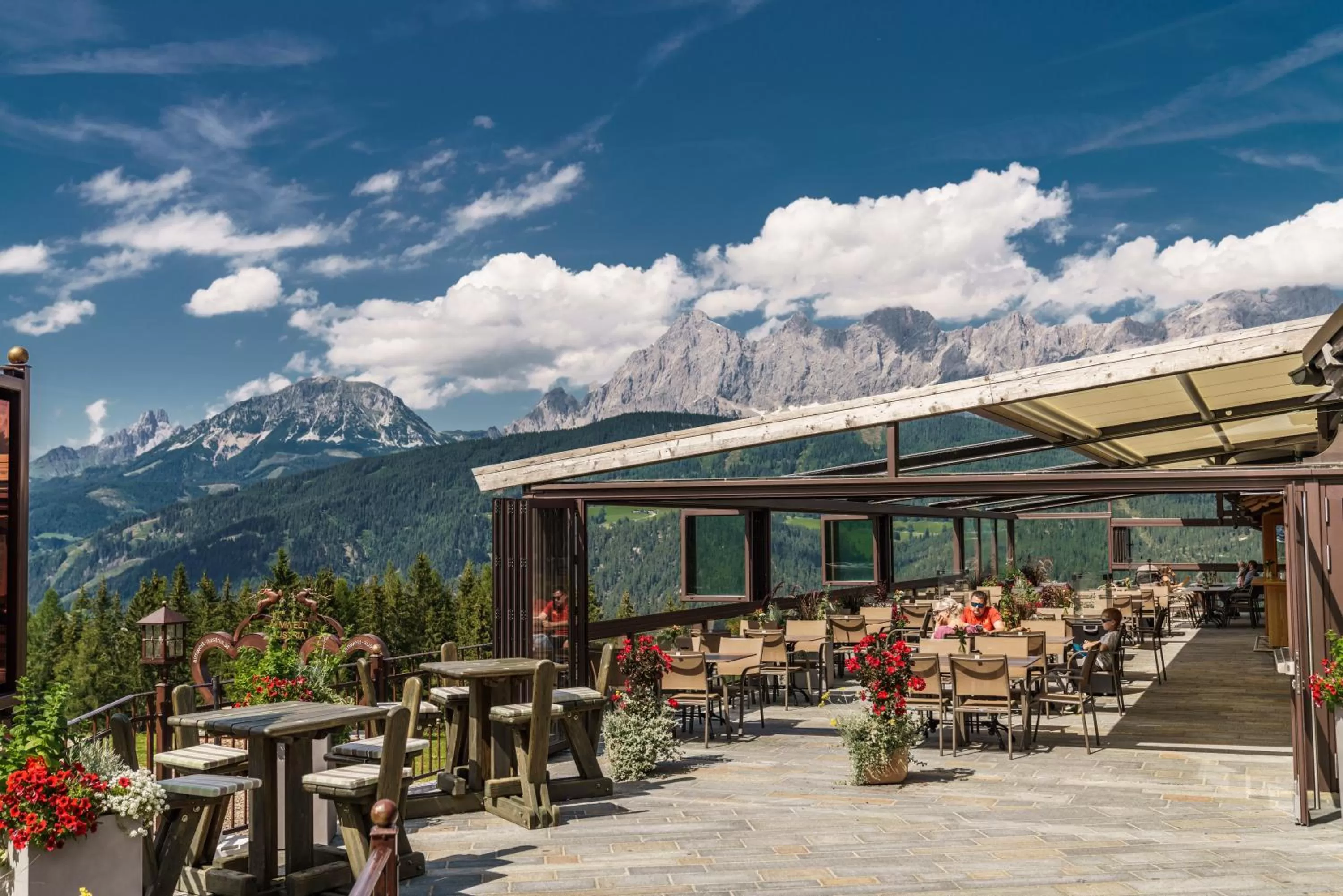 Restaurant/places to eat in Almwelt Austria