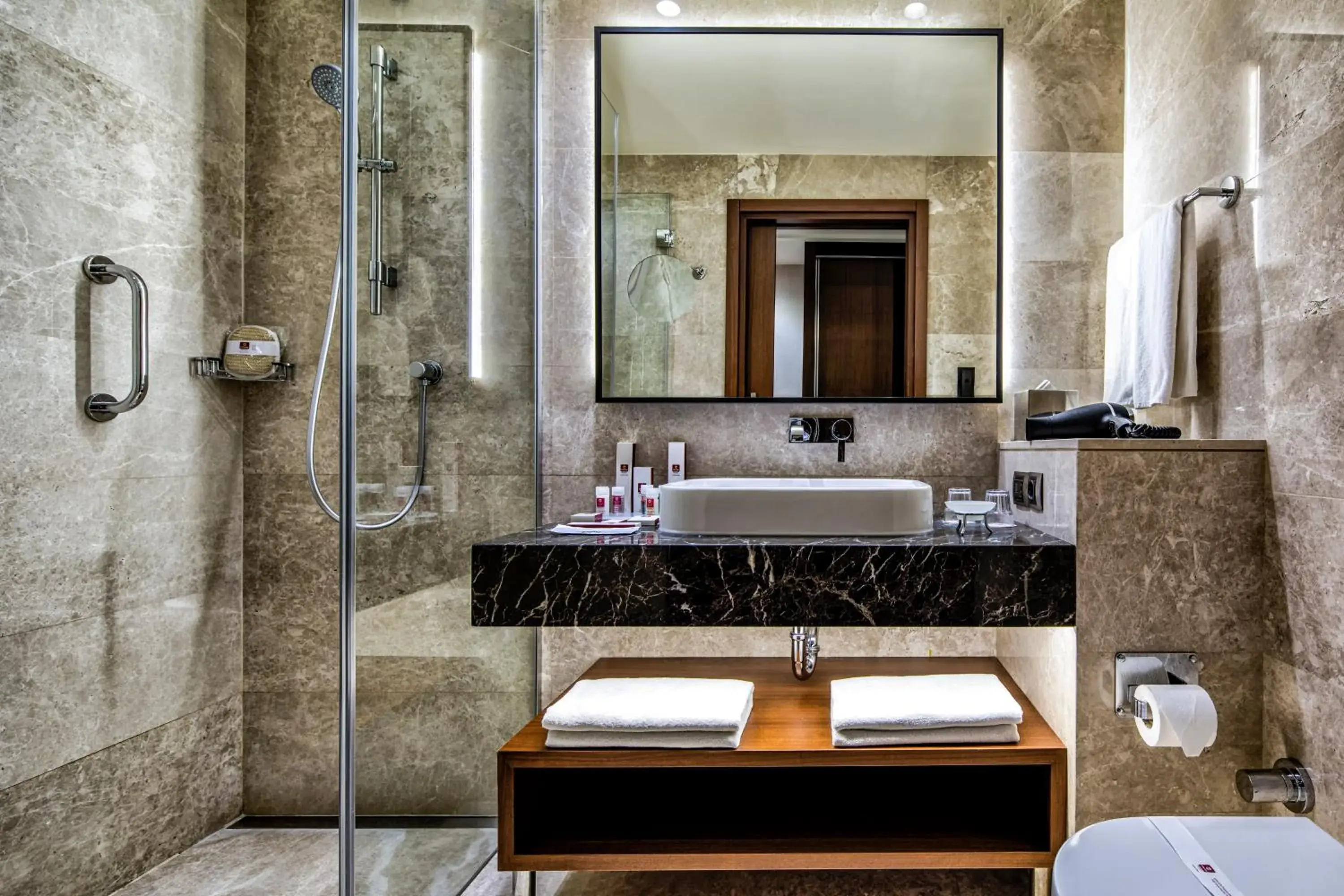 Shower, Bathroom in Clarion Hotel Golden Horn