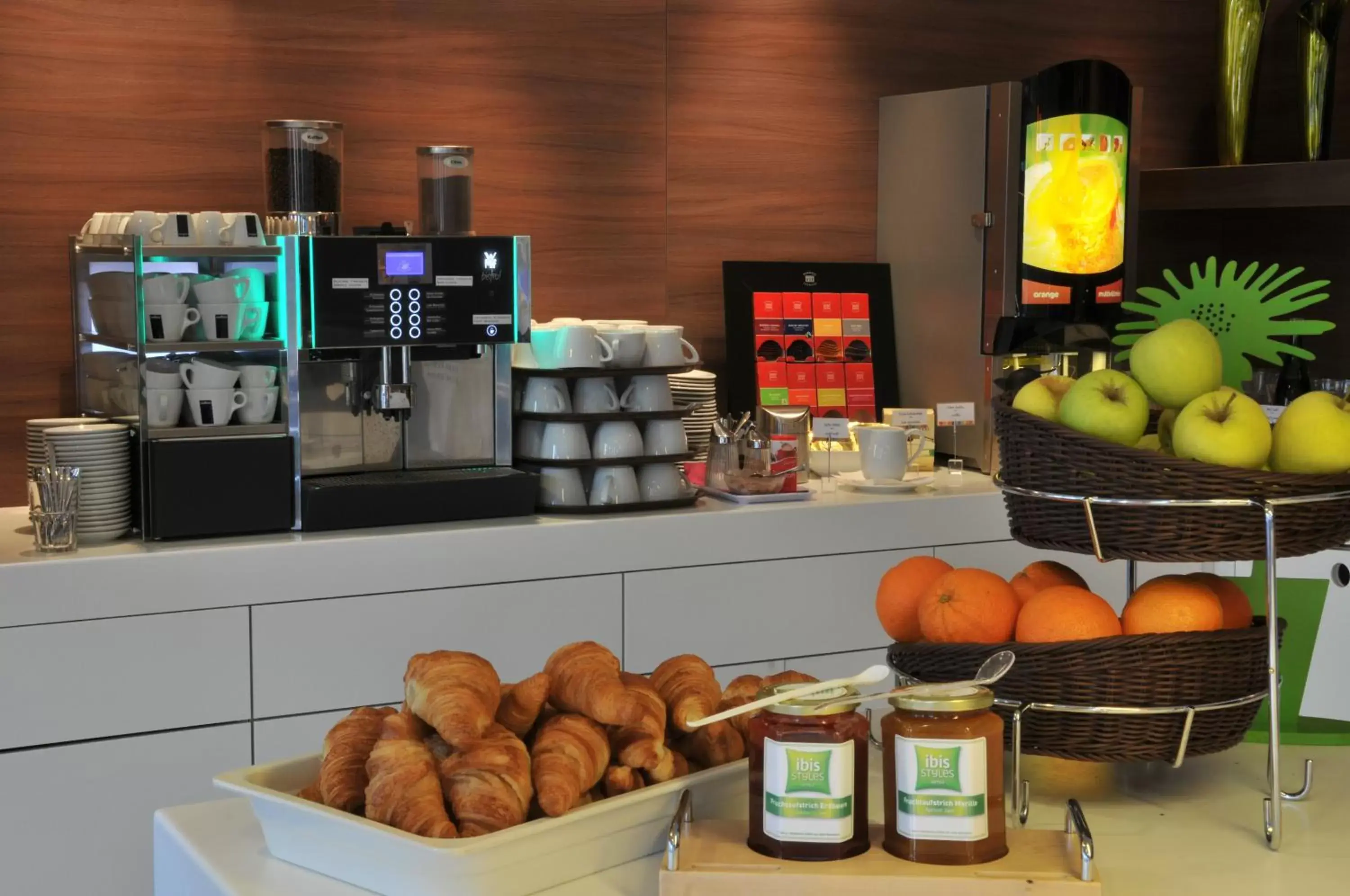 Buffet breakfast, Food in Ibis Styles Linz