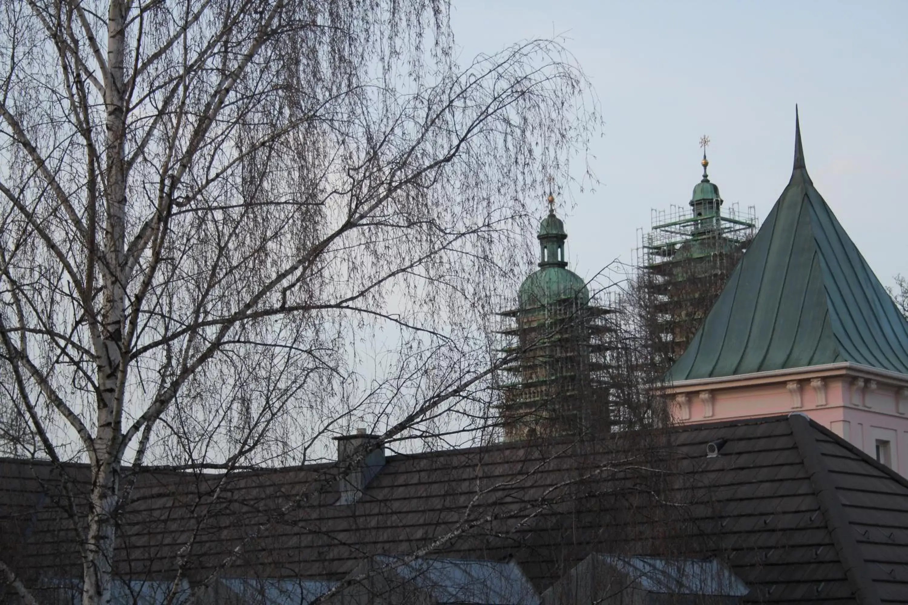 Property Building in Gästehaus Chaplin