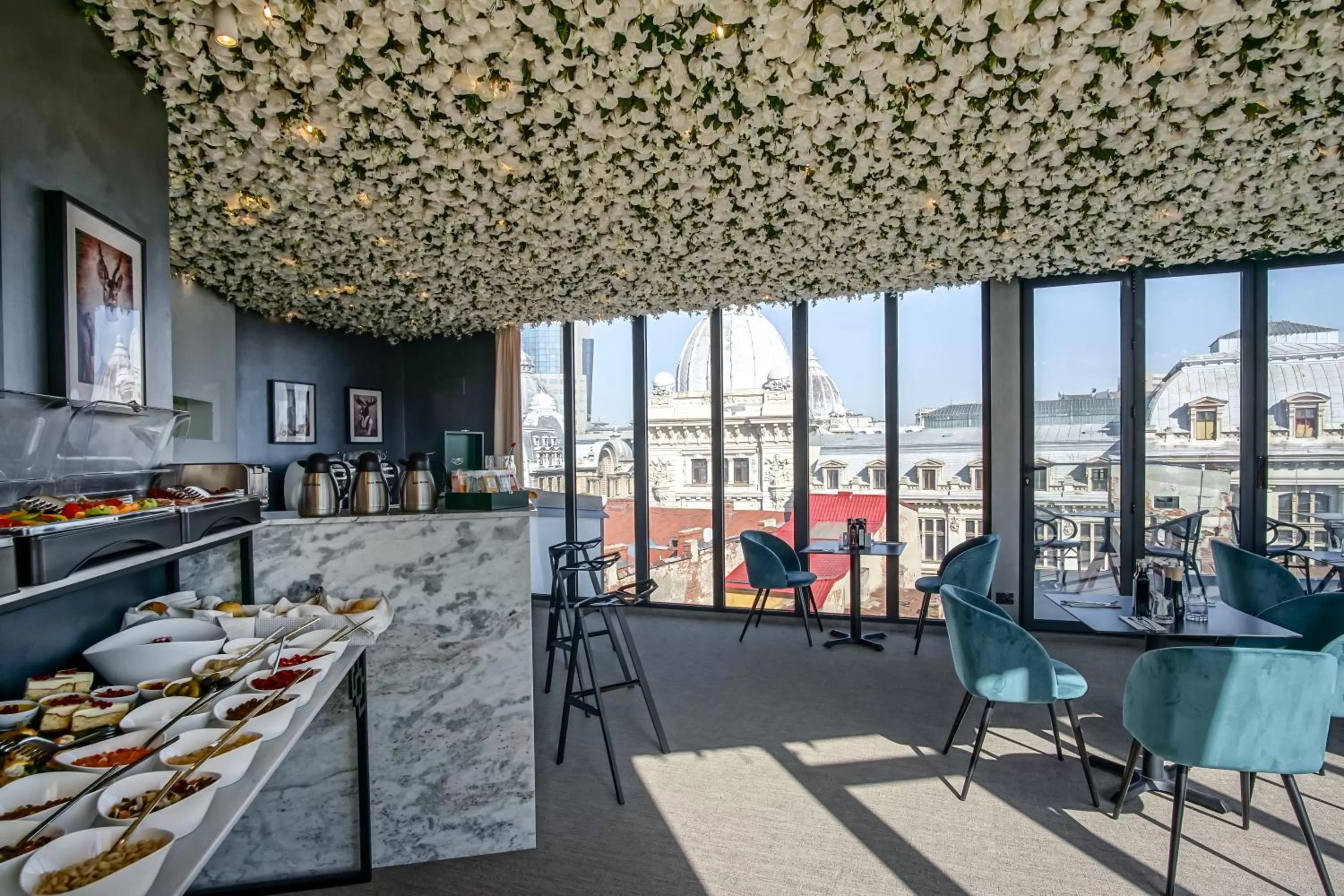 Buffet breakfast in Filitti Boutique Hotel