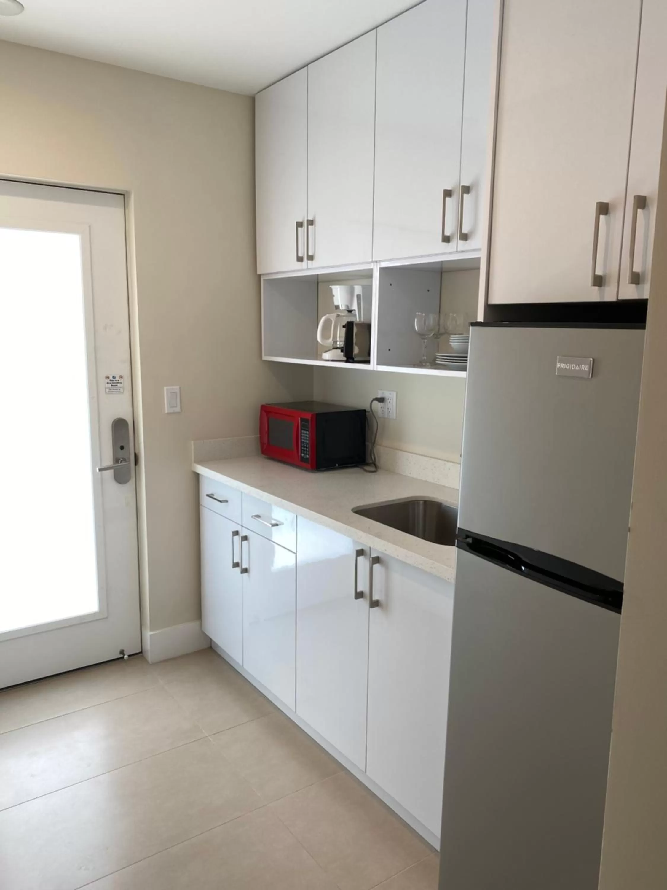 Kitchen or kitchenette in Diane Oceanfront Suites