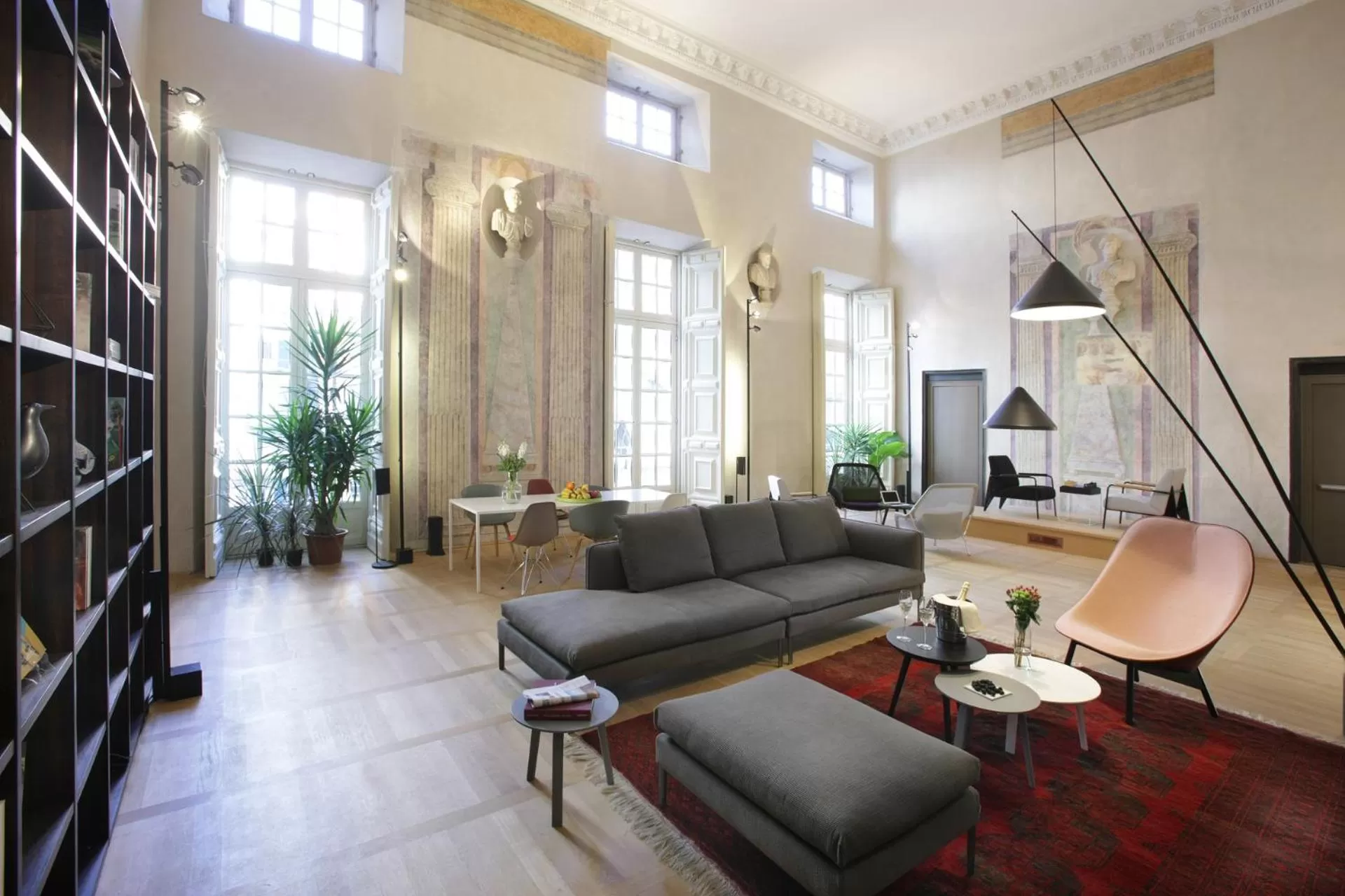 Communal lounge/ TV room in Hotel Palazzo Grillo