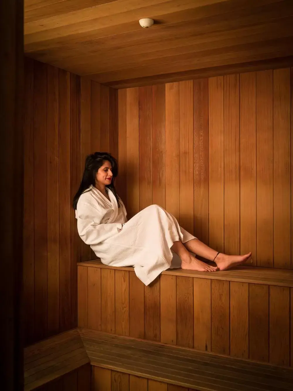 Sauna in Carnmore Hotel Takapuna