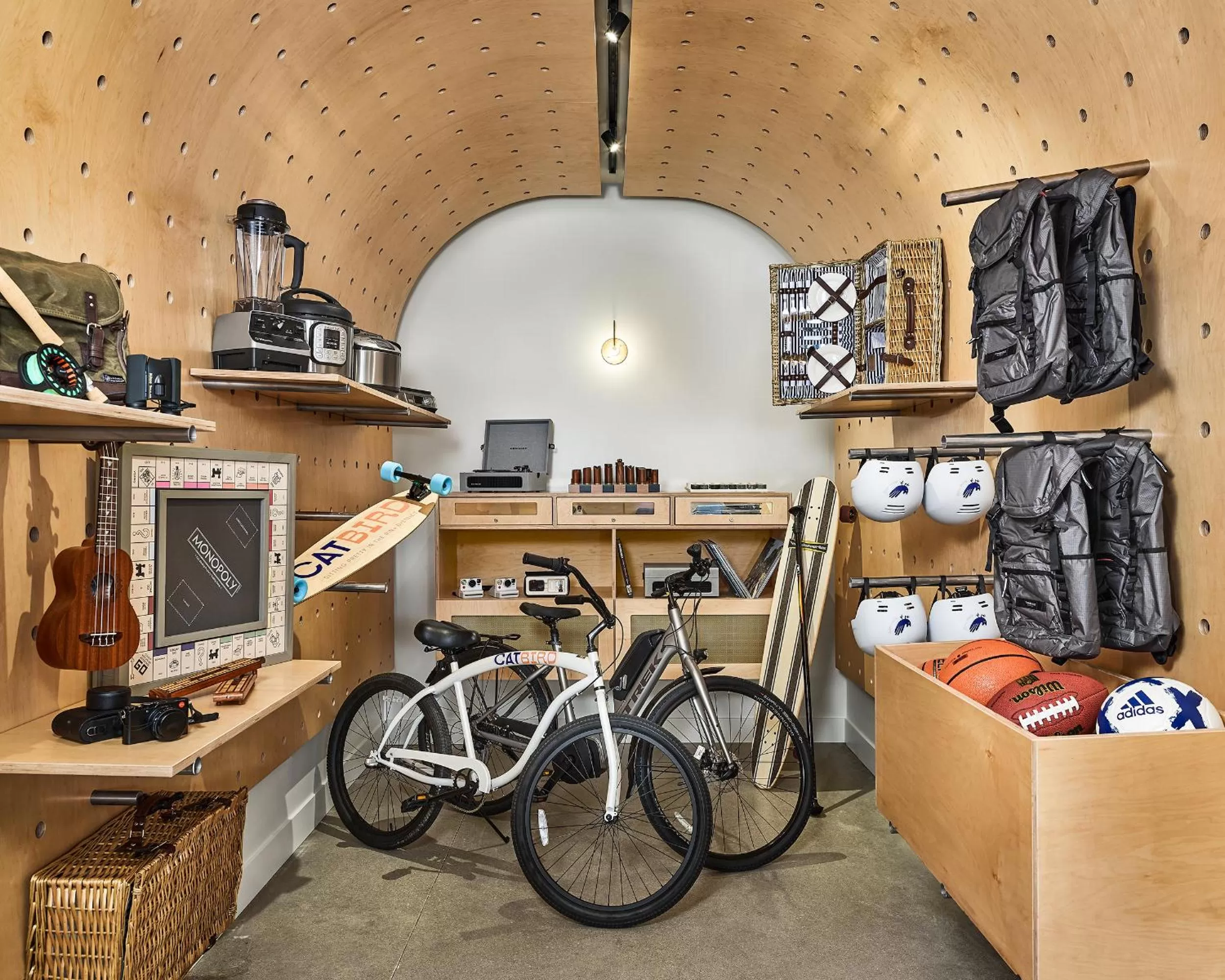 Game Room in Catbird Hotel